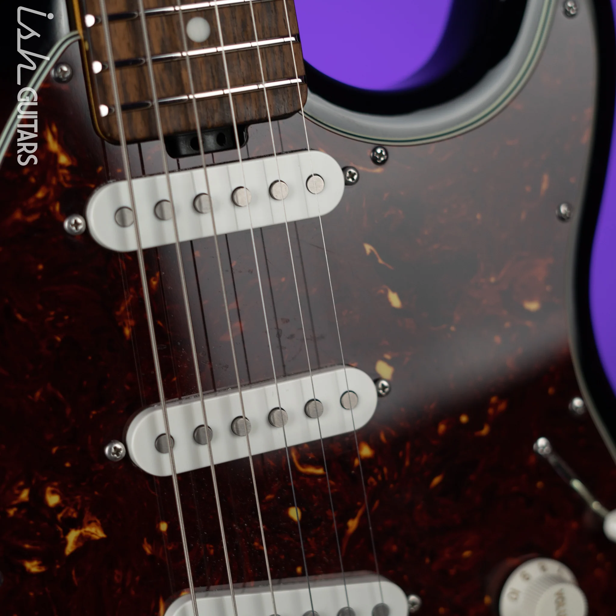 2016 Ernie Ball Music Man Cutlass SSS Vintage Sunburst - Image 5