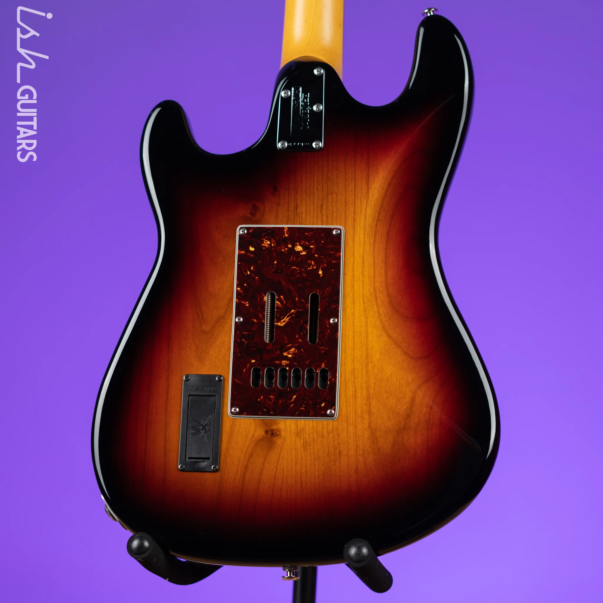 2016 Ernie Ball Music Man Cutlass SSS Vintage Sunburst - Image 8