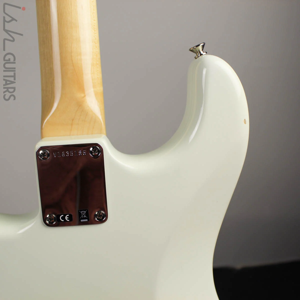 2016 Fender American Vintage ‘65 Reissue Stratocaster Olympic White - Image 9