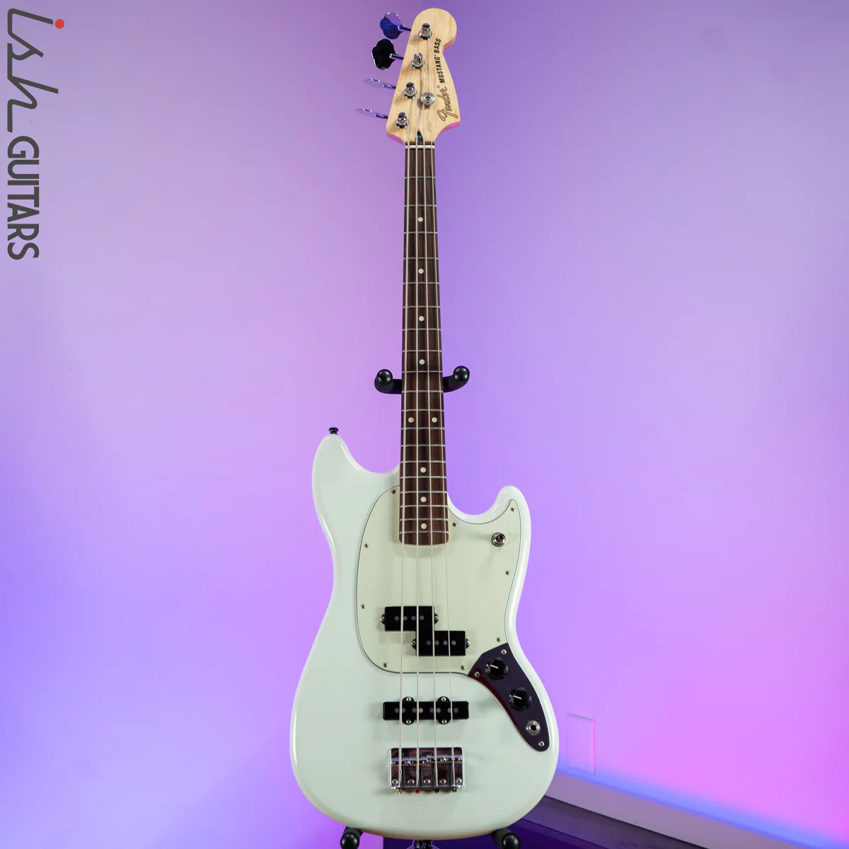 2016 Fender Mustang Bass Sonic Blue - Image 2