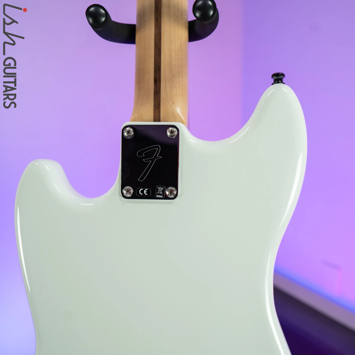 2016 Fender Mustang Bass Sonic Blue - Image 9