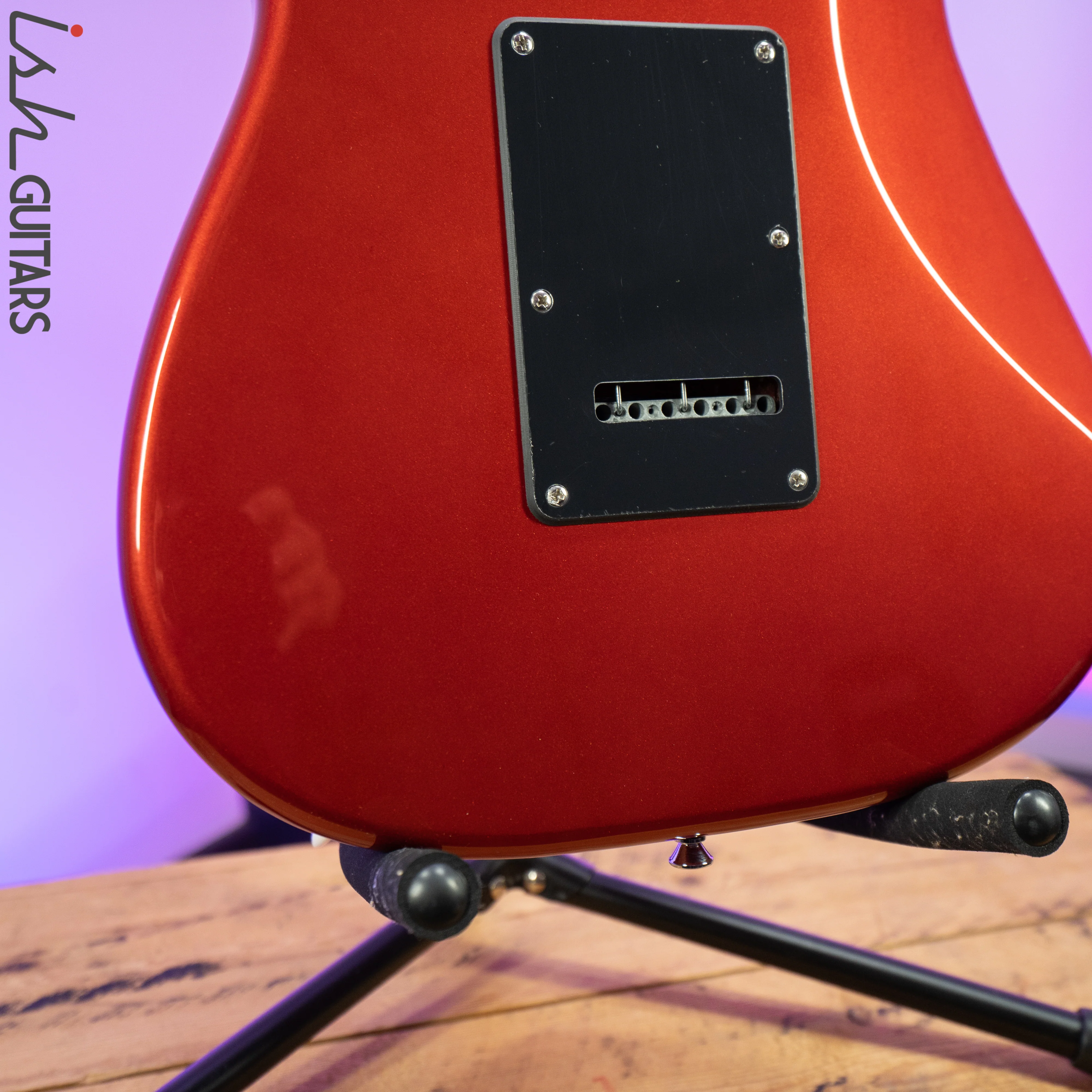 2016 Fender Squier Affinity Series Strat HSS Metallic Red - Image 10