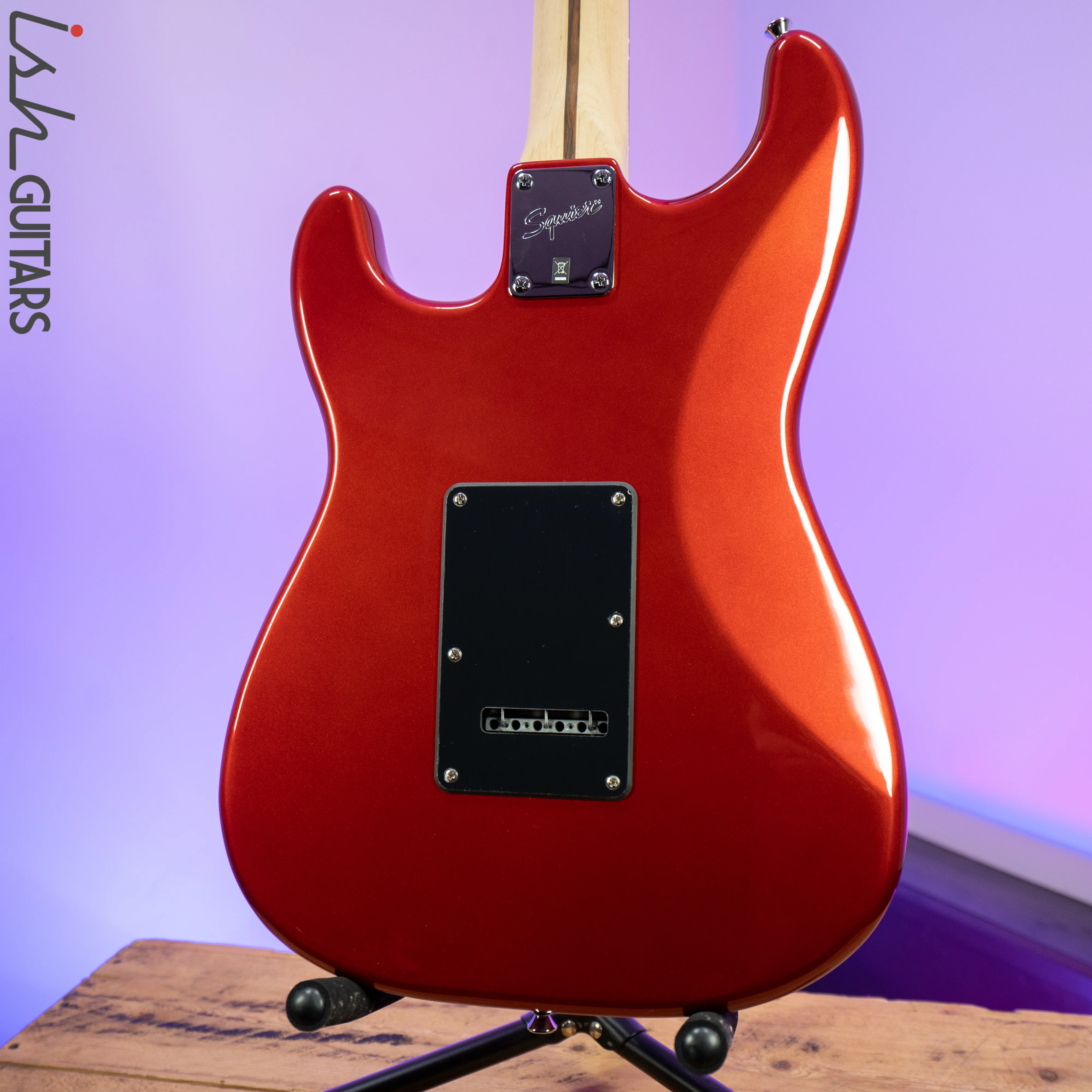 2016 Fender Squier Affinity Series Strat HSS Metallic Red - Image 8
