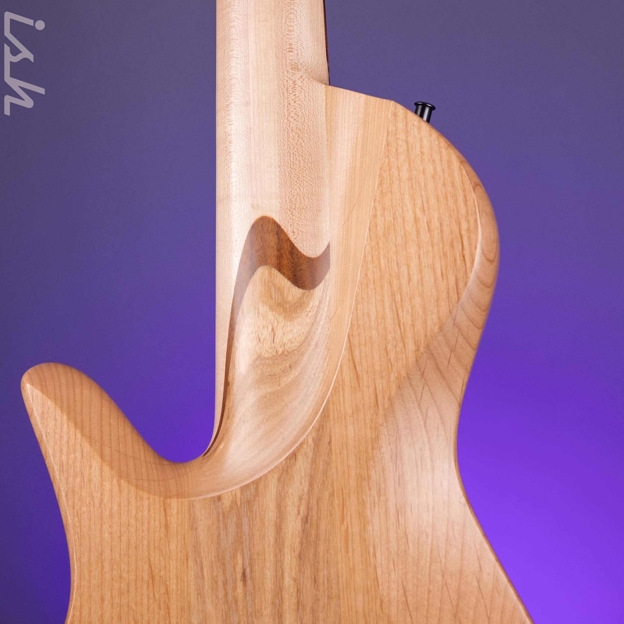 2016 Fodera Emperor II 5 Elite Neck Through Natural - Image 15