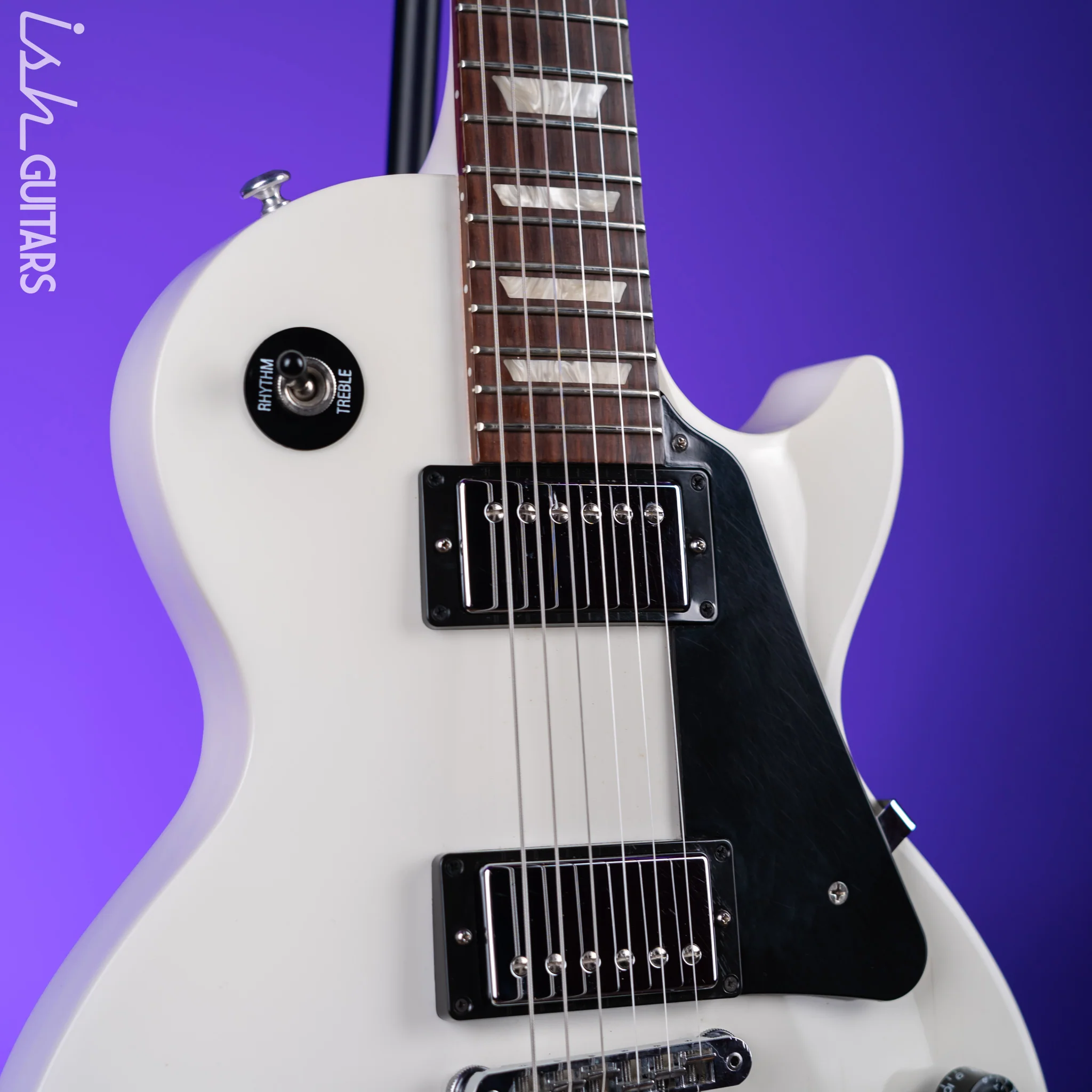 2016 Gibson Les Paul Studio White - Image 3