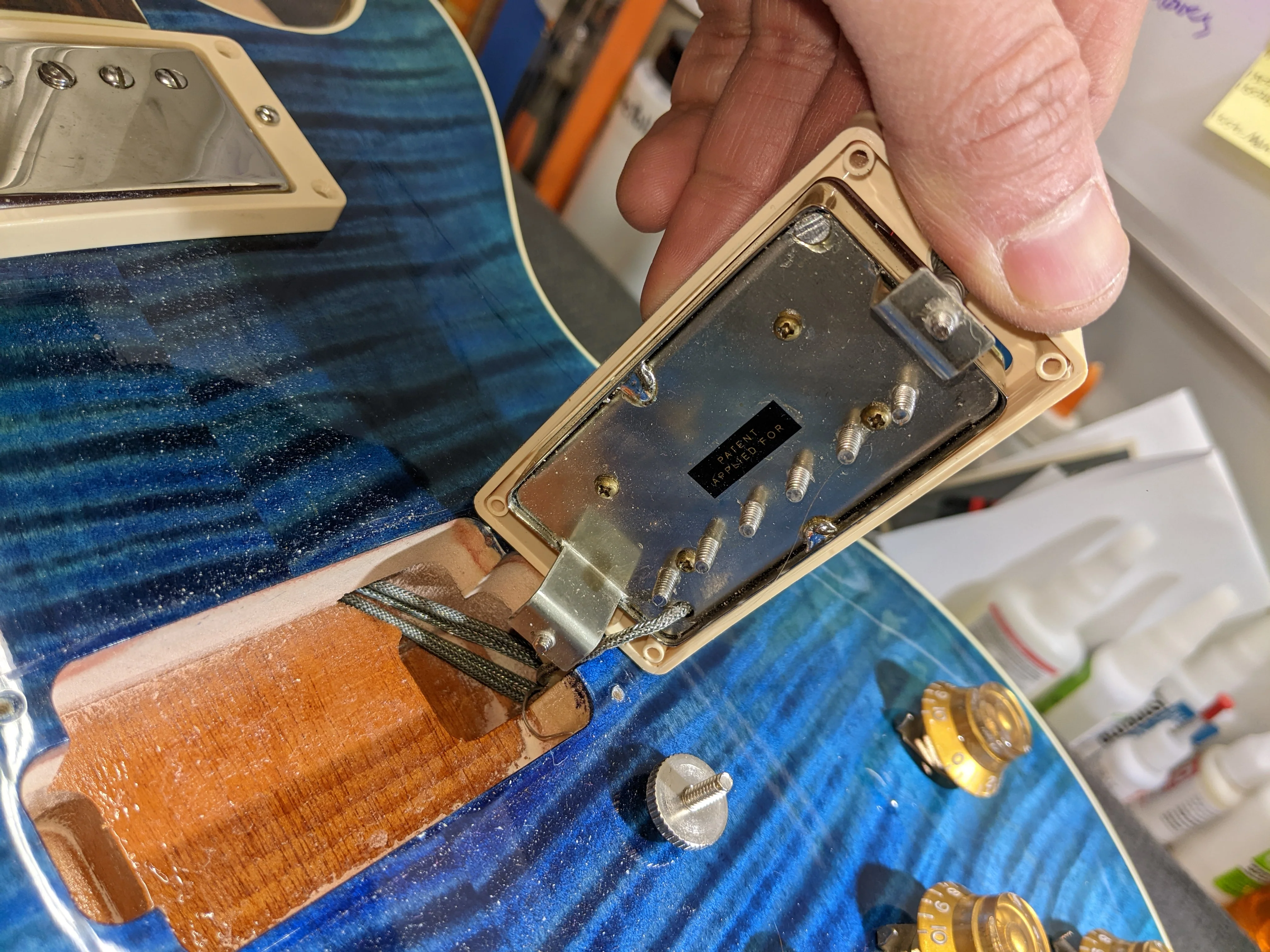 2016 Gibson R9 1959 Reissue Les Paul Ocean Blue - RARE! - Image 19