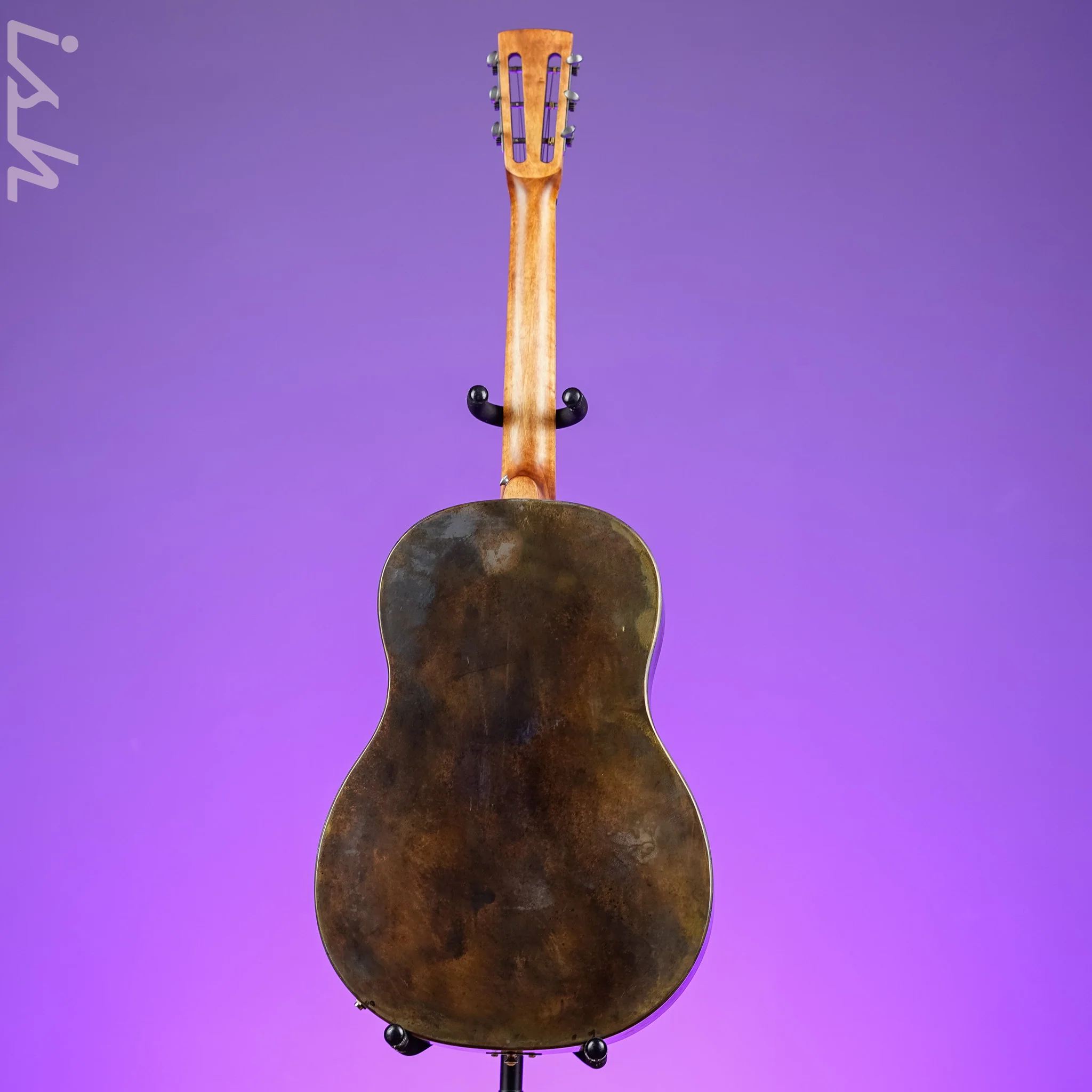 2016 Mule Resophonic Resonator Natural - Image 6