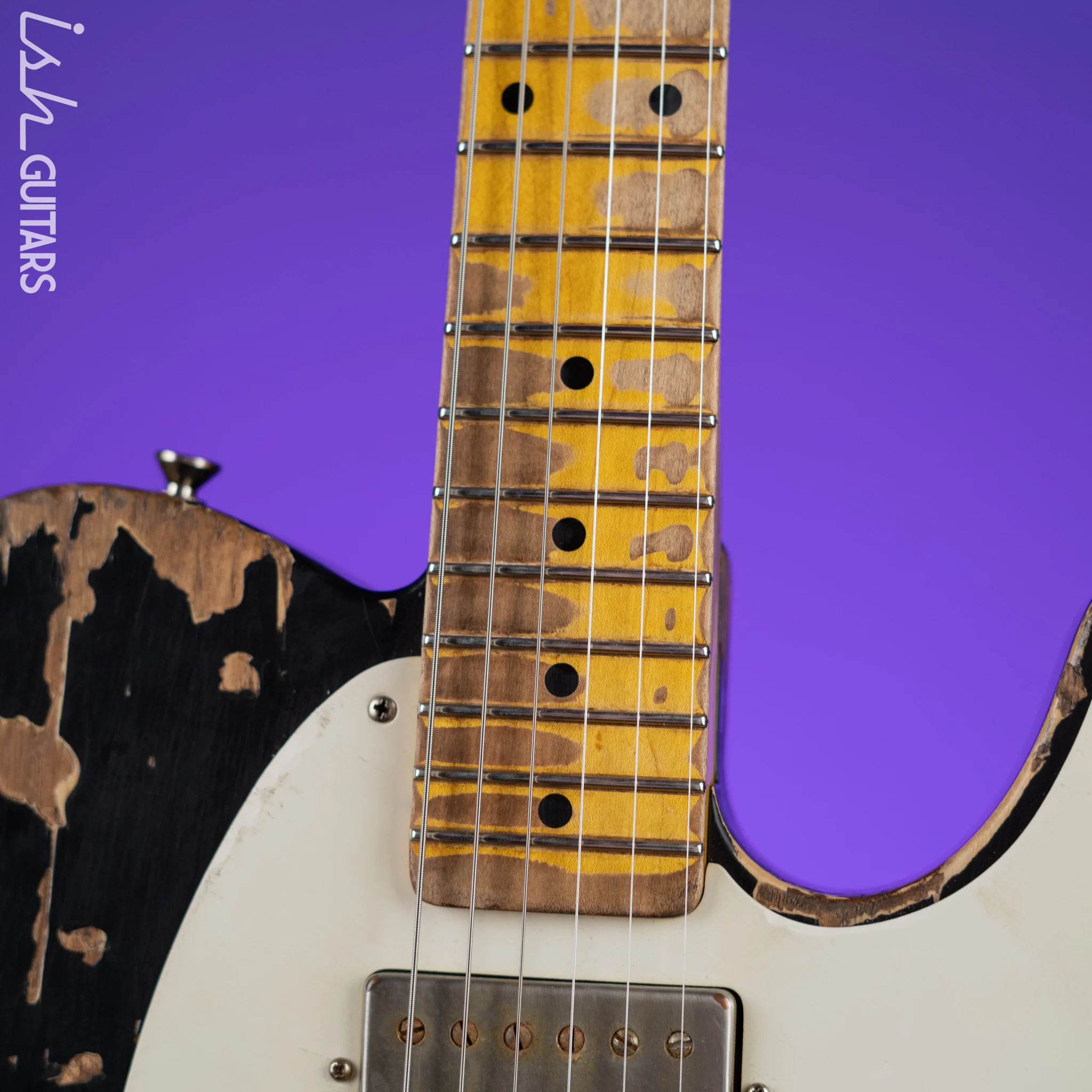 2016 Nash Guitars T-57 Black Relic - Image 5