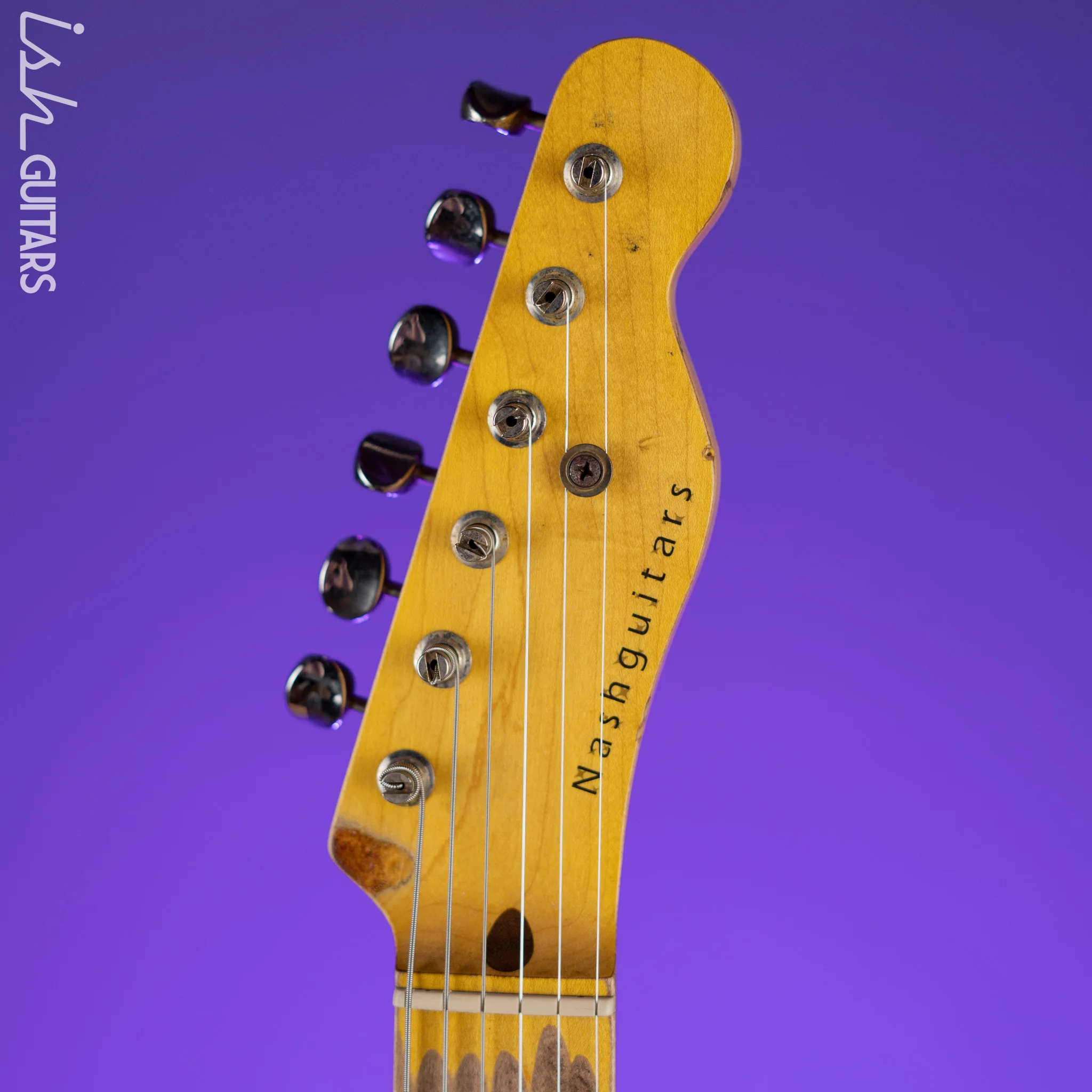 2016 Nash Guitars T-57 Black Relic - Image 6