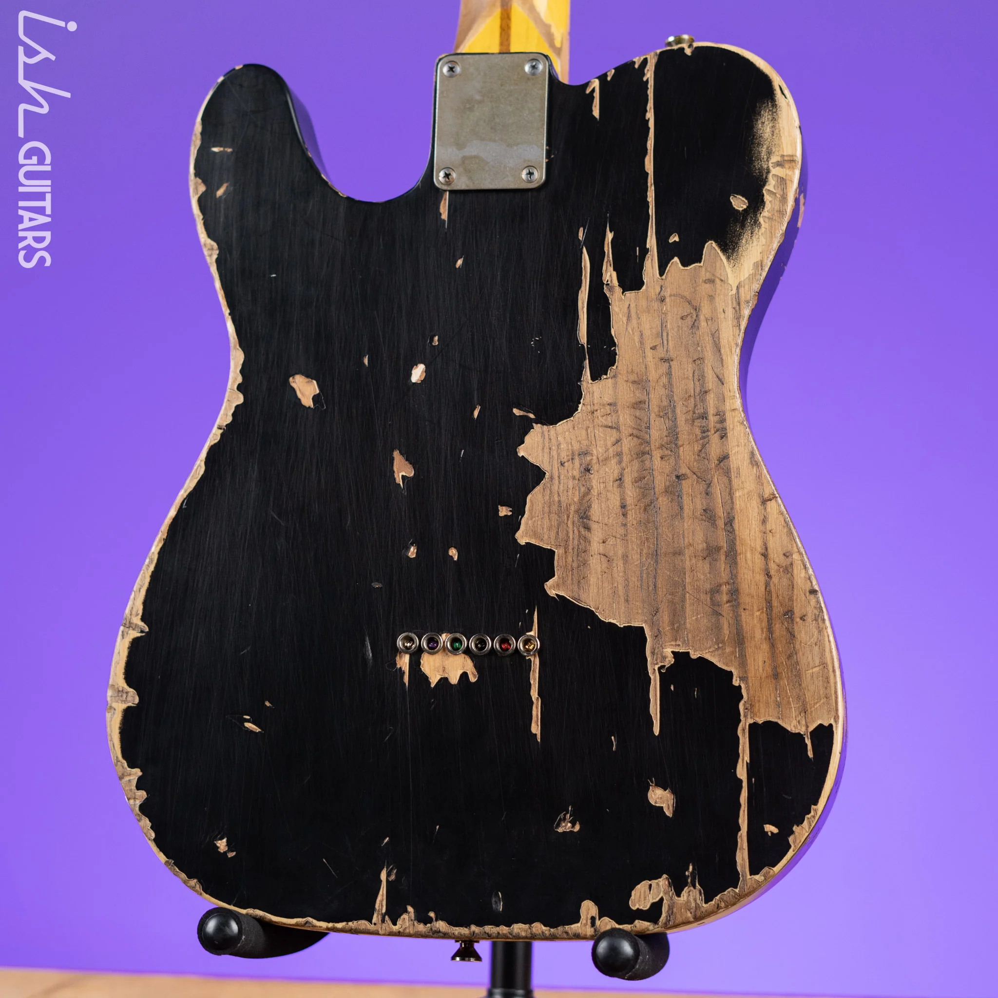 2016 Nash Guitars T-57 Black Relic - Image 8