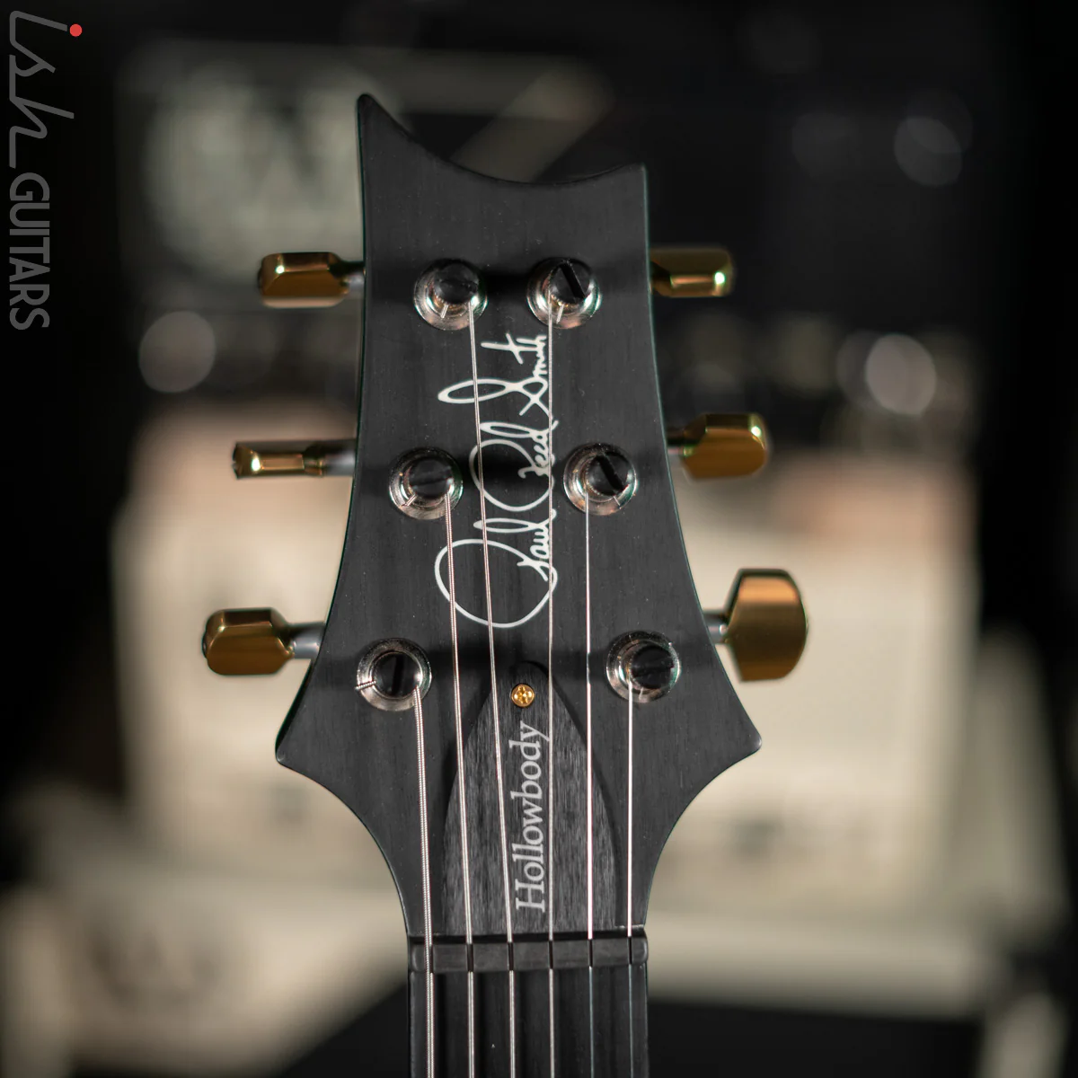 2016 PRS Hollowbody II Piezo Trampas Green Metallic Burst 10 Top - Image 6
