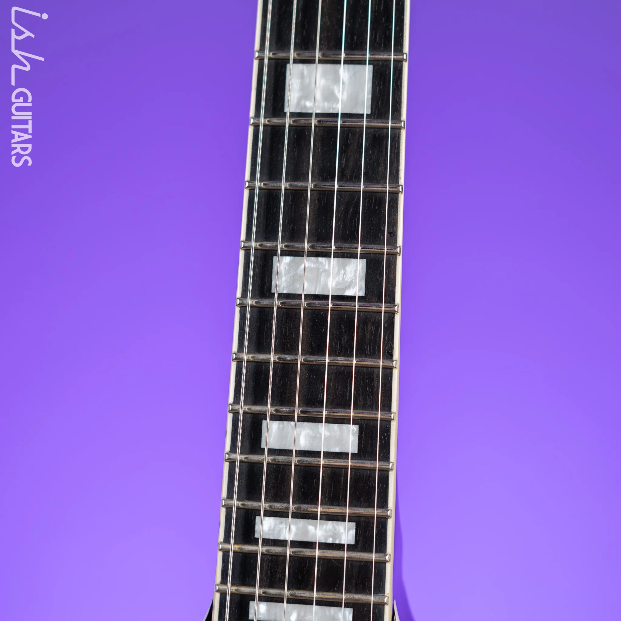 2016 Reverend Volcano RA Flying V Black - Image 5