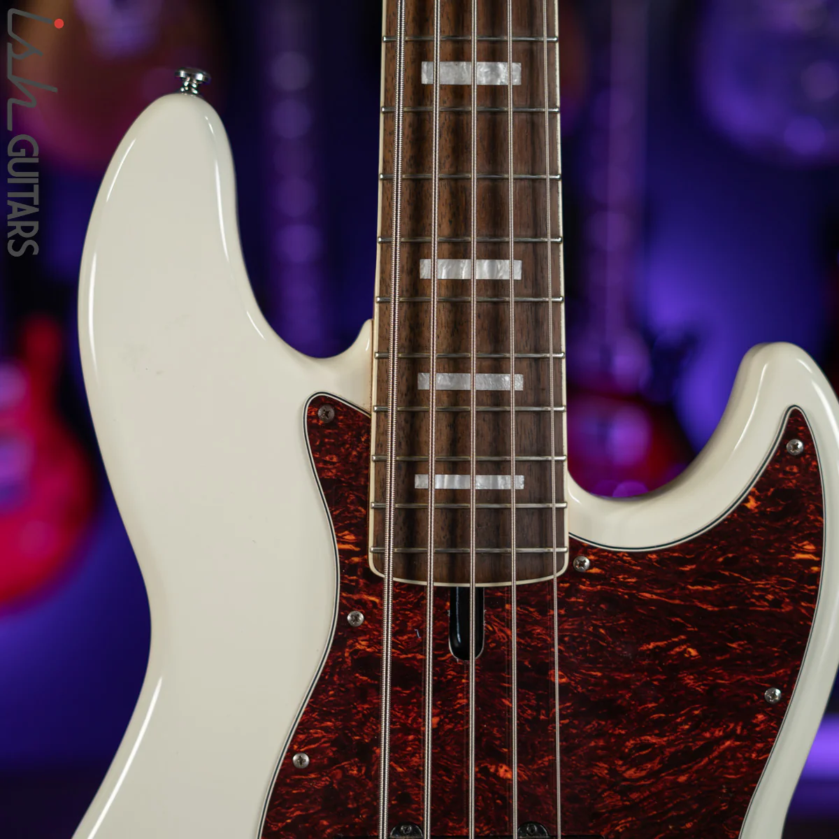 2016 Sire Marcus Miller V7 5-String Antique White - Image 3
