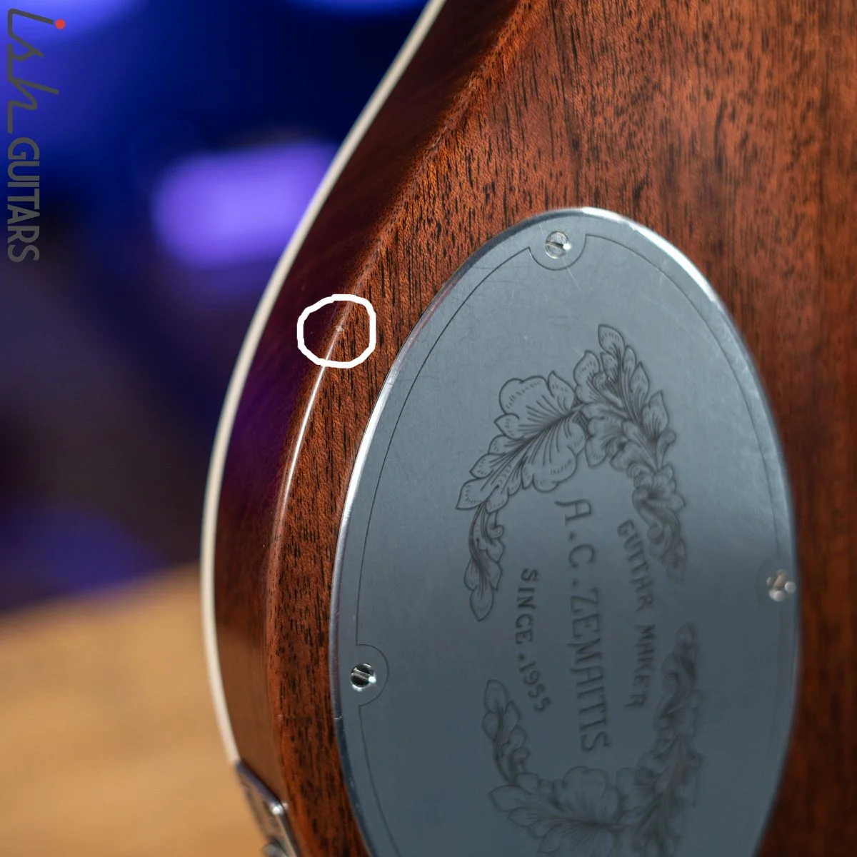 2016 Zemaitis CS24PF Ring Chess - Image 14