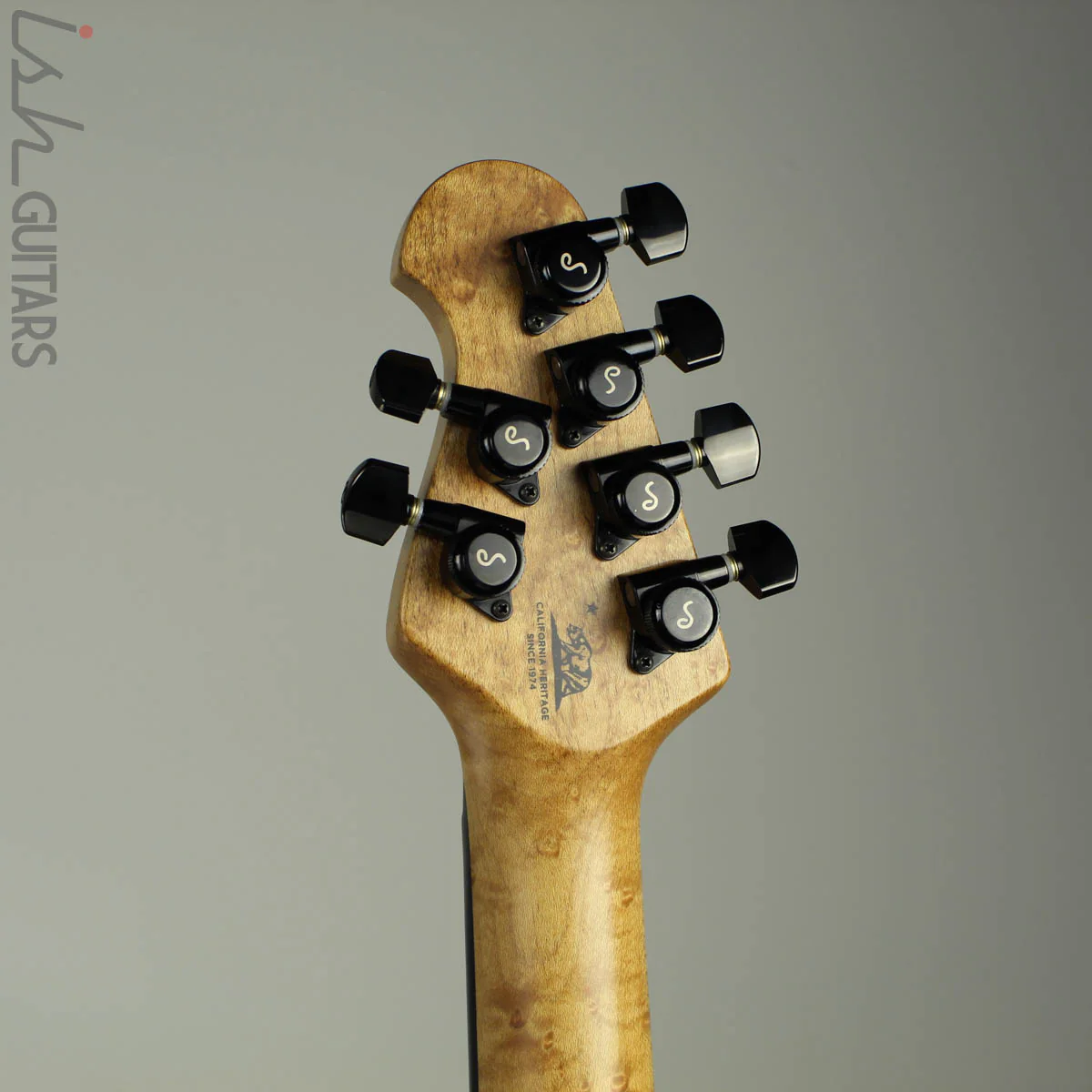 2017 Ernie Ball Music Man BFR Axis Super Sport Buckeye Burl - Image 9