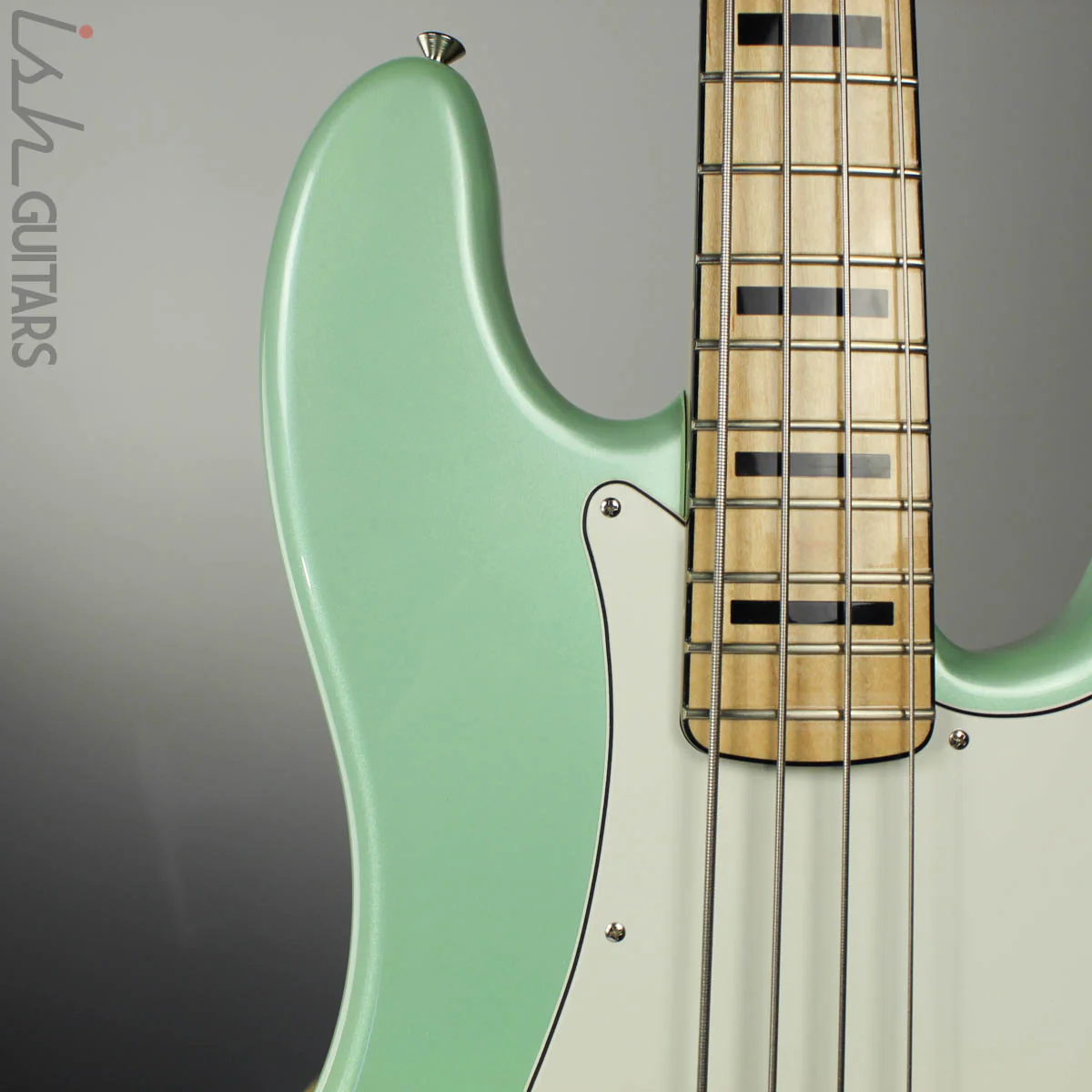 2017 Fender FSR PJ Bass Seafoam Pearl - Image 3