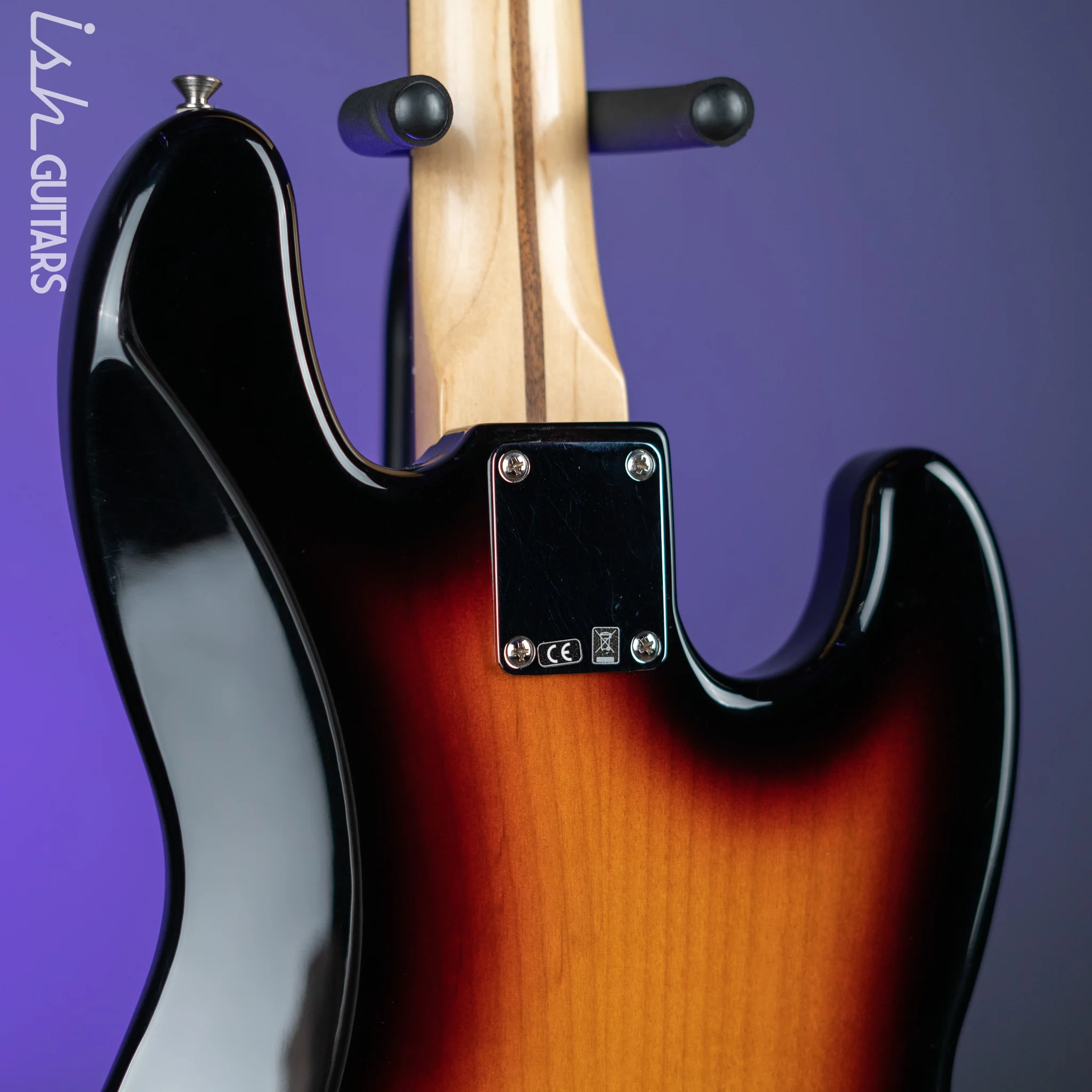 2017 Fender Lefty Player Jazz Bass Sunburst - Image 12