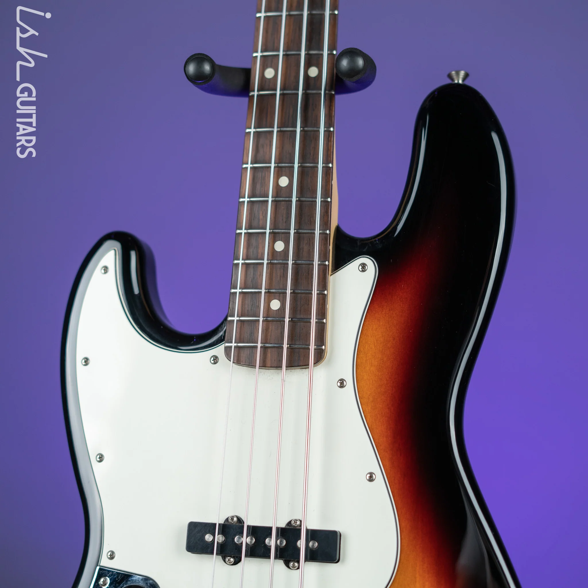 2017 Fender Lefty Player Jazz Bass Sunburst - Image 3