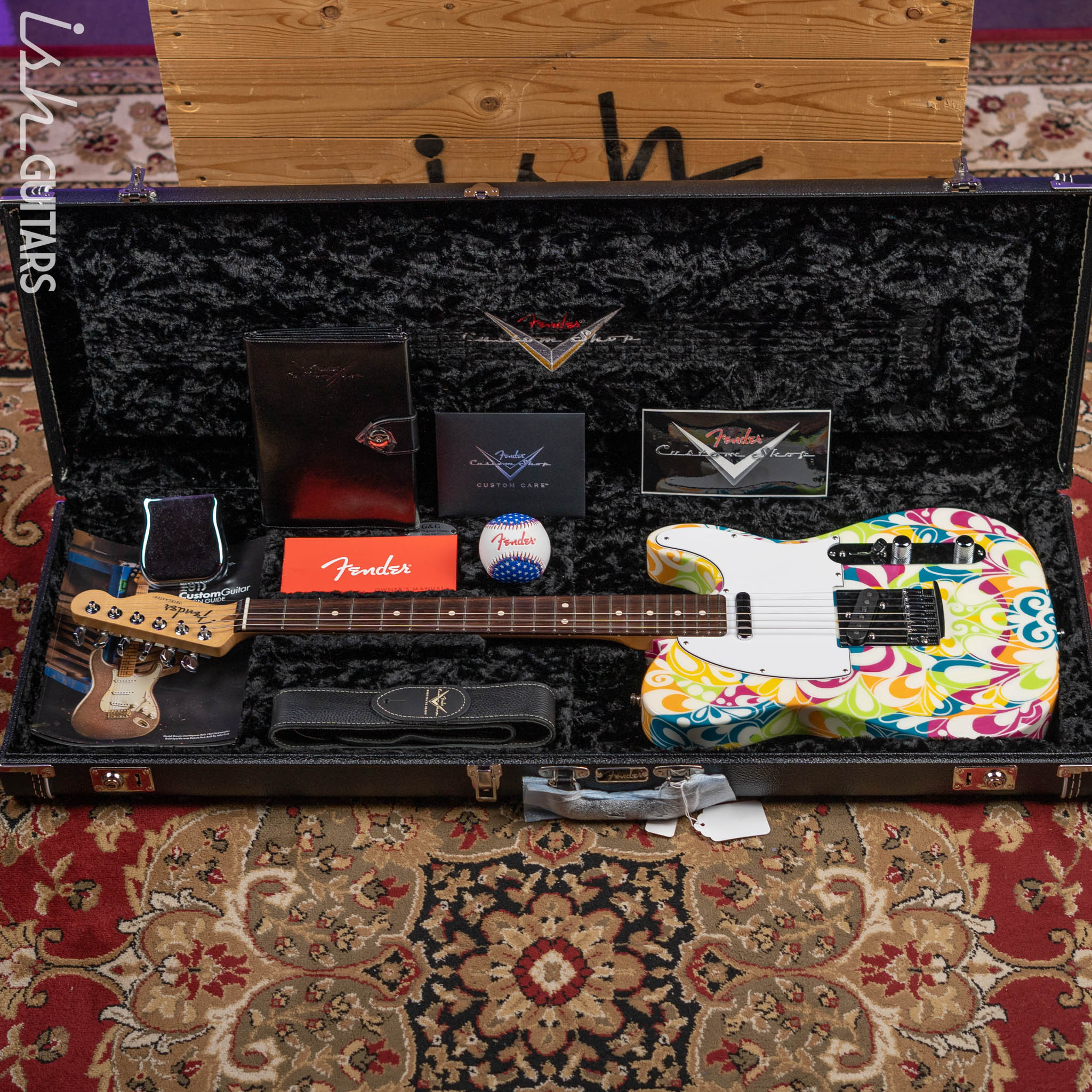 2017 Fender Masterbuilt Greg Fessler Custom Shop Primavera Telecaster Madison Roy Artwork - Image 13