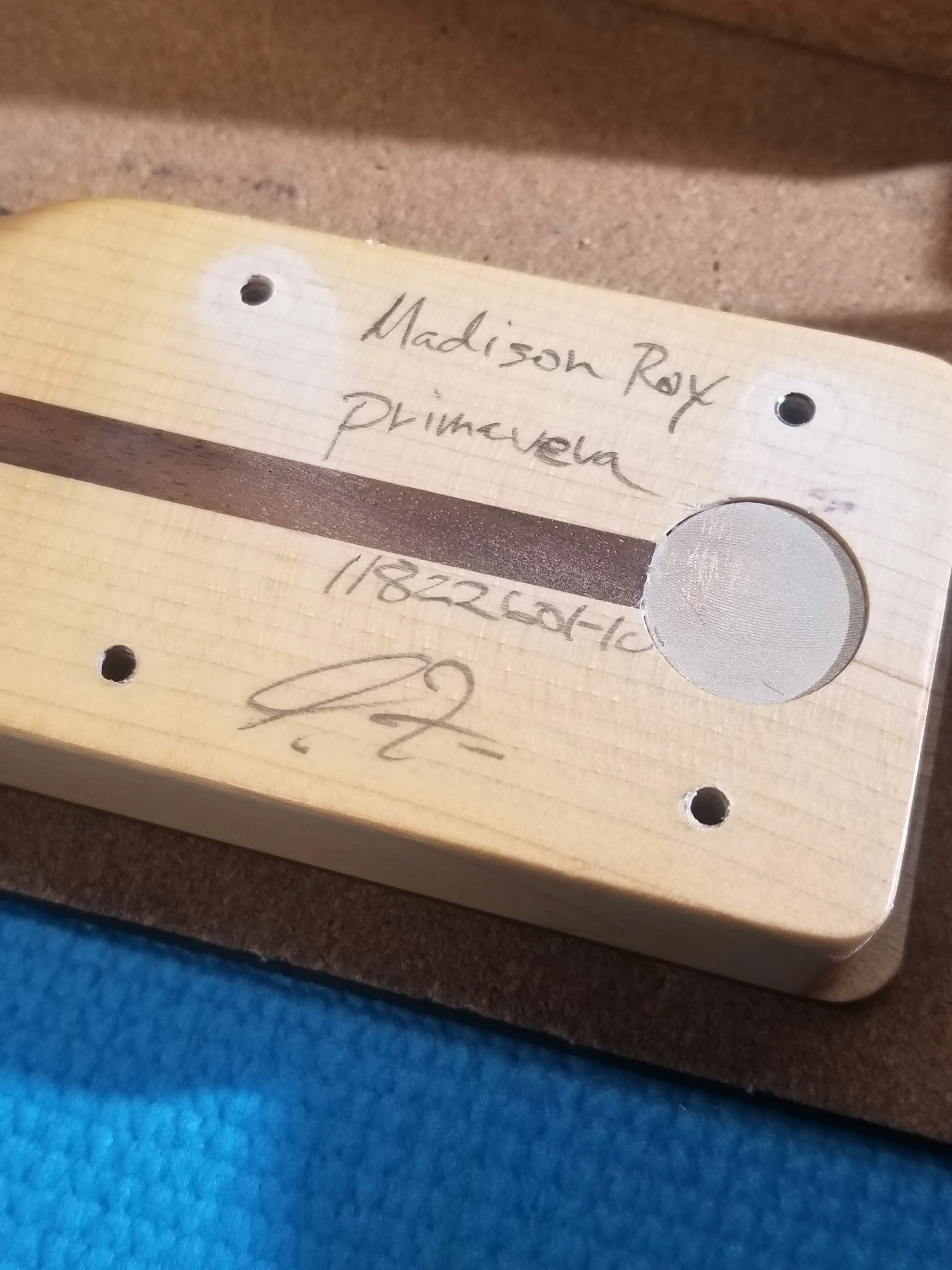 2017 Fender Masterbuilt Greg Fessler Custom Shop Primavera Telecaster Madison Roy Artwork - Image 25