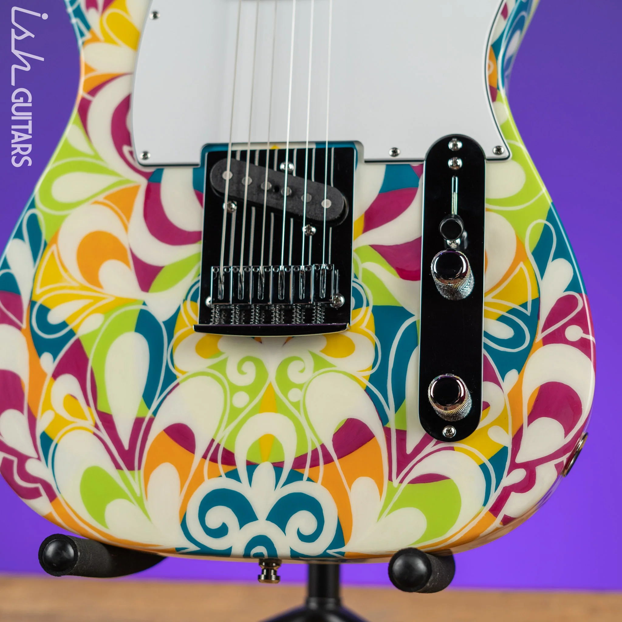 2017 Fender Masterbuilt Greg Fessler Custom Shop Primavera Telecaster Madison Roy Artwork - Image 4
