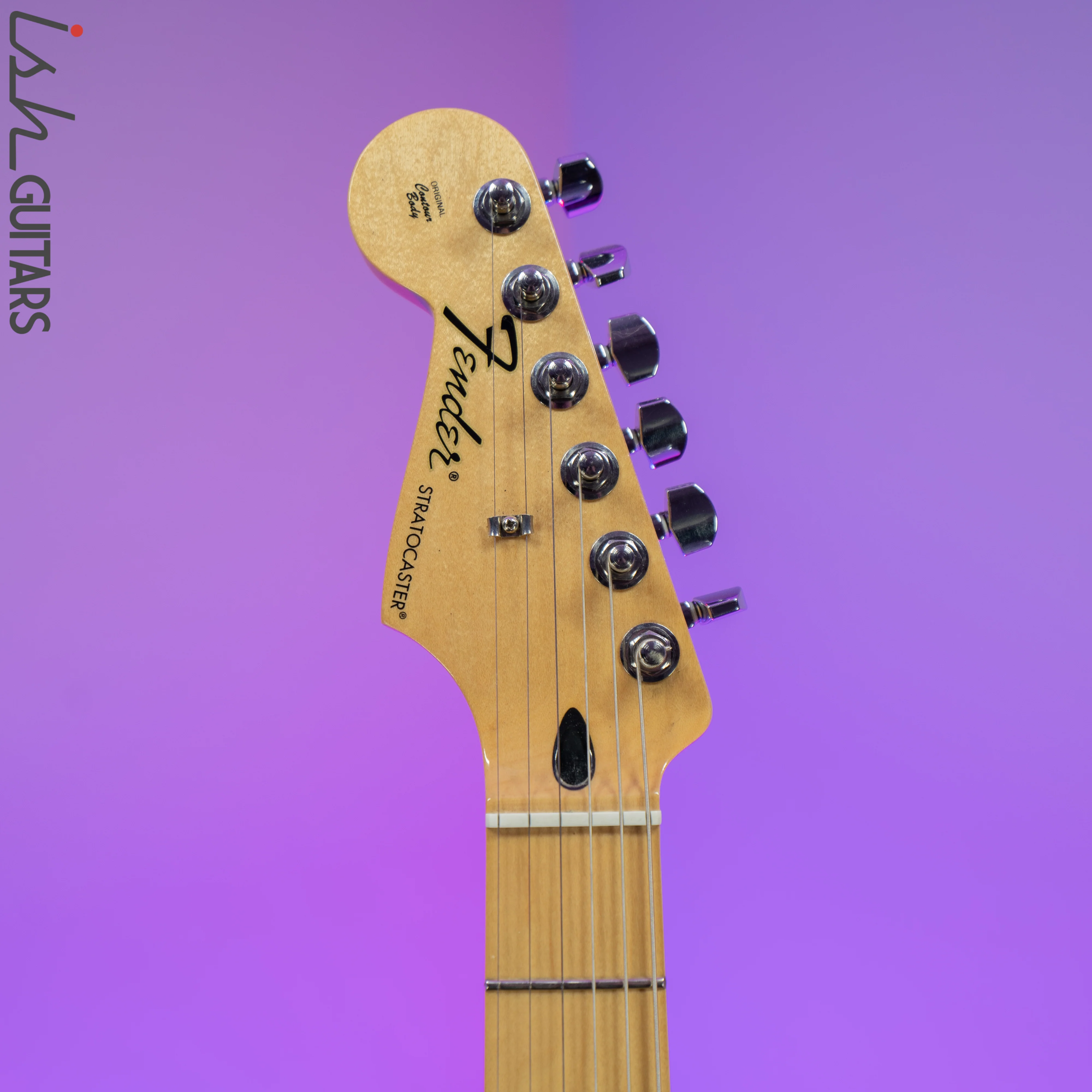 2017 Fender Stratocaster MIM Left Handed Metallic Blue - Image 6