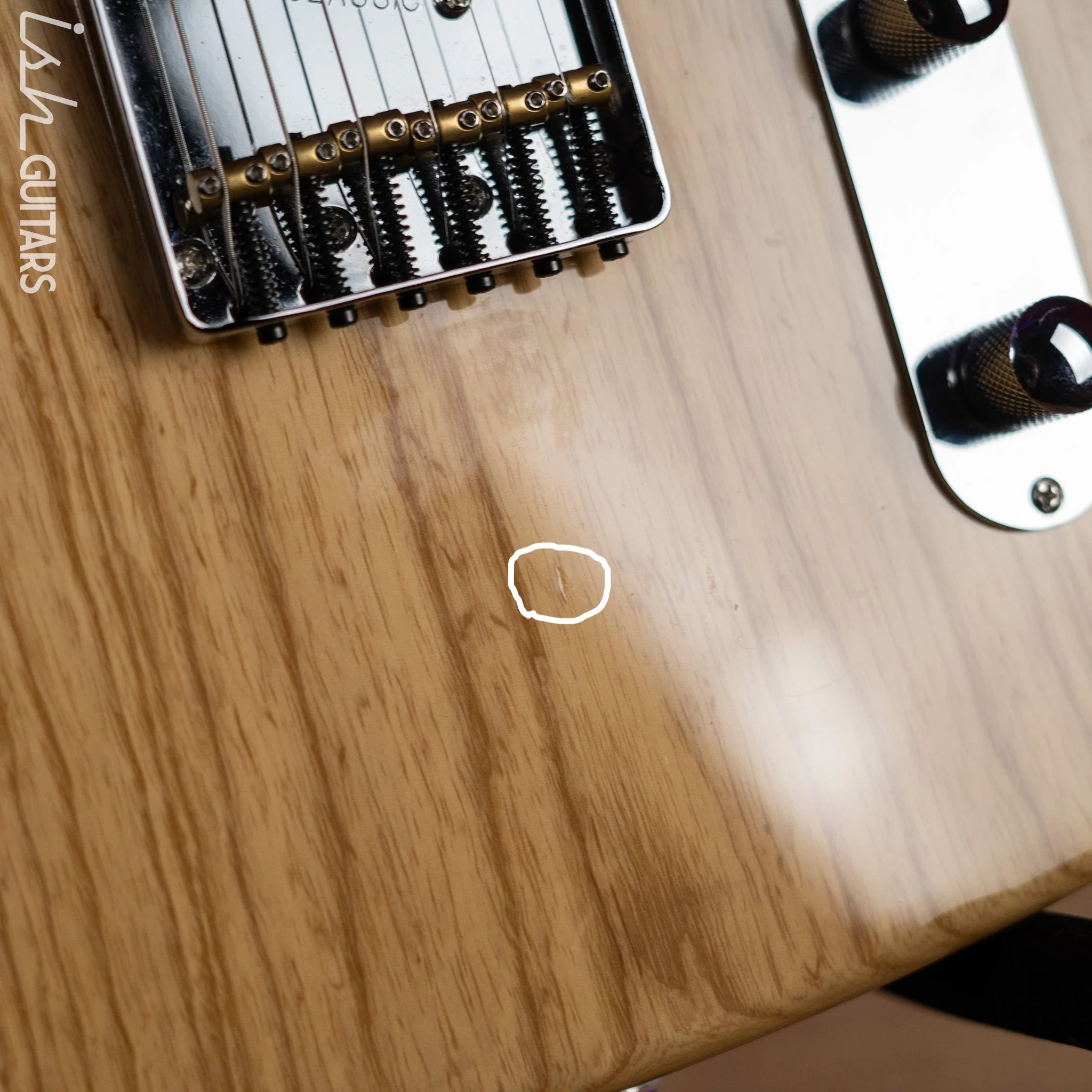 2017 G&L ASAT Classic Tribute Series Natural - Image 8
