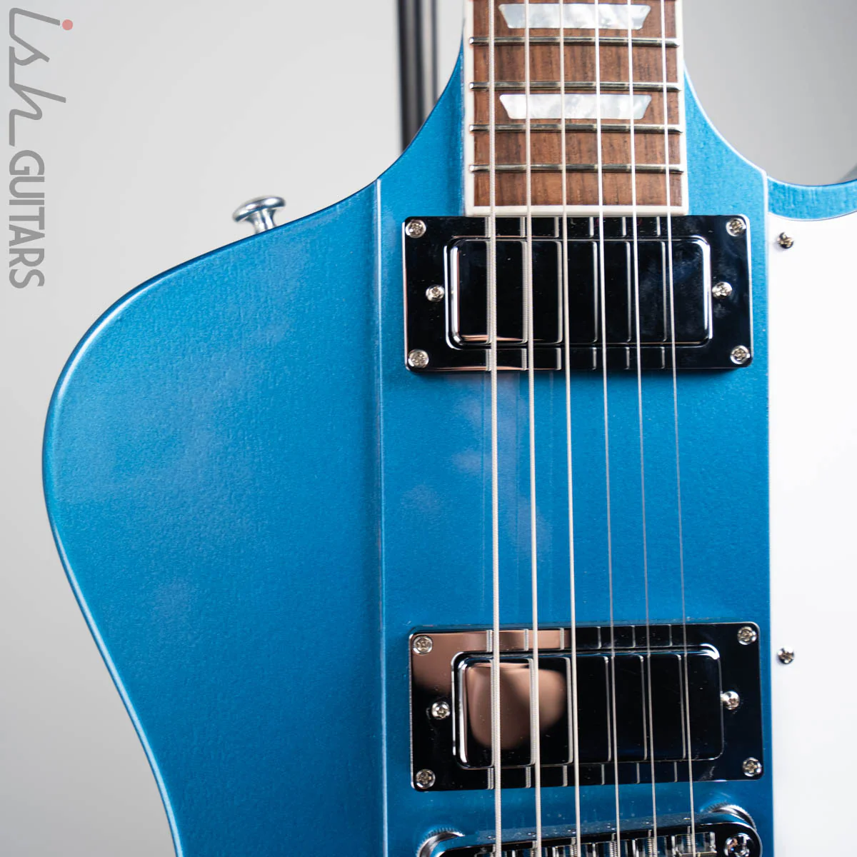 2017 Gibson Firebird HP High Performance Pelham Blue - Image 3
