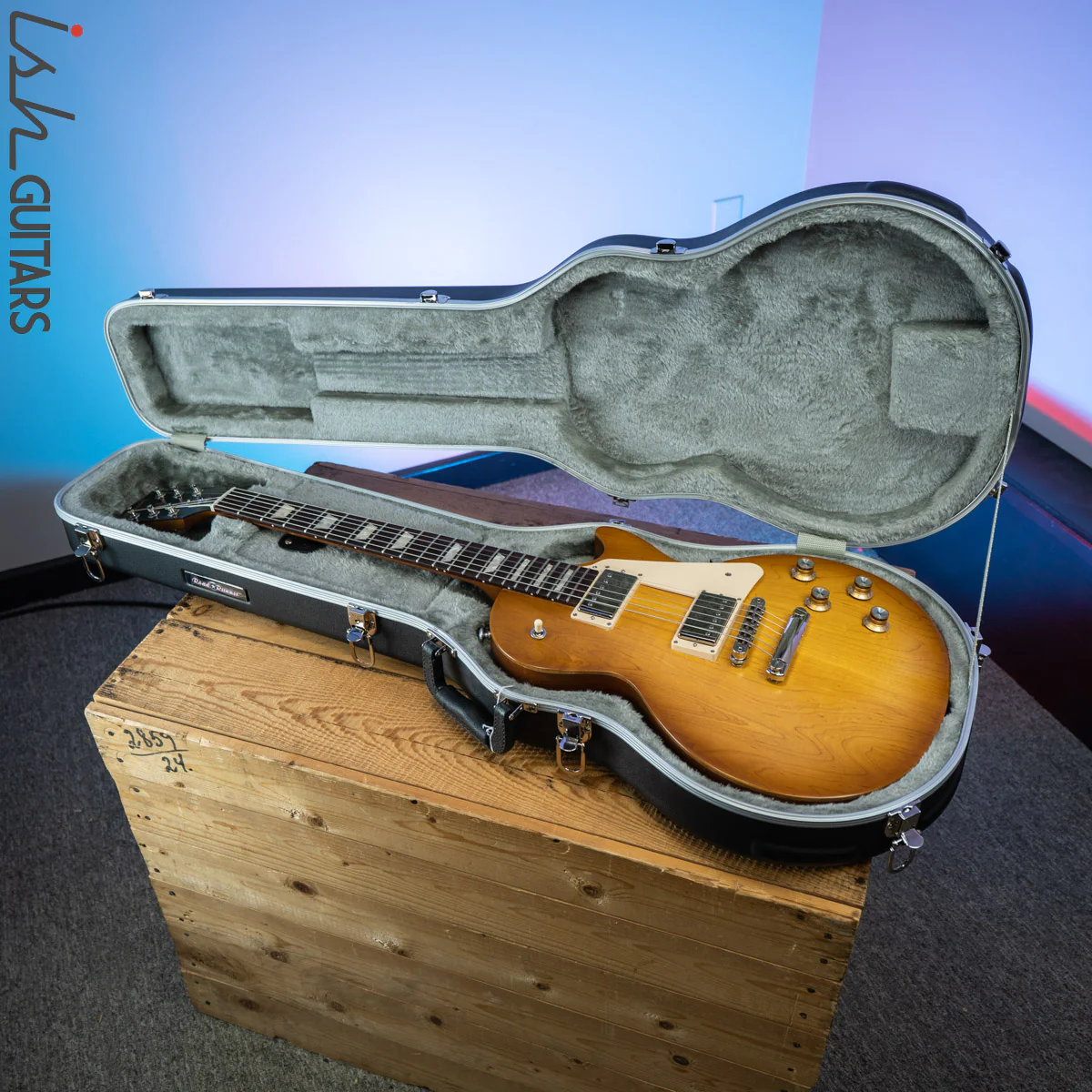 2017 Gibson Les Paul Tribute T Faded Honey Burst - Image 17
