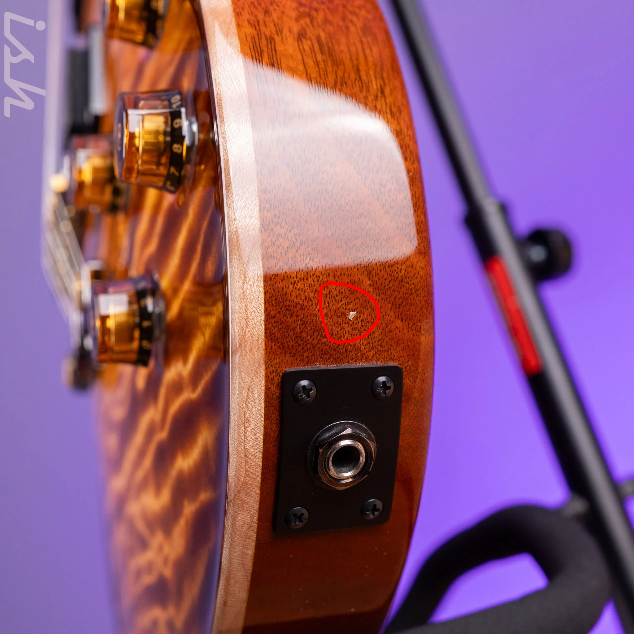 2017 PRS Private Stock Singlecut McCarty 594 Copperhead Smoked Burst - Image 5