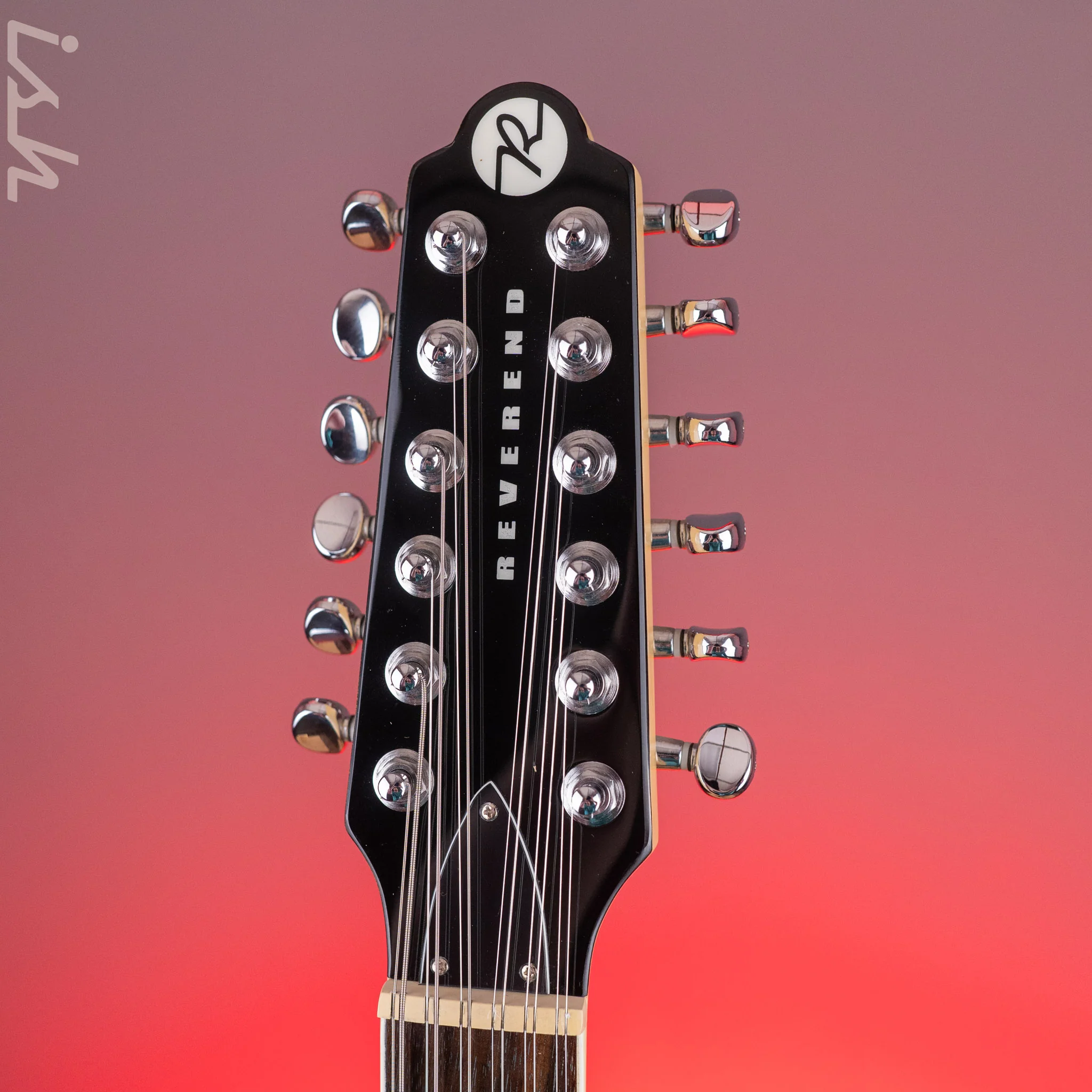 2017 Reverend Airwave 12-String Electric Guitar Natural - Image 5