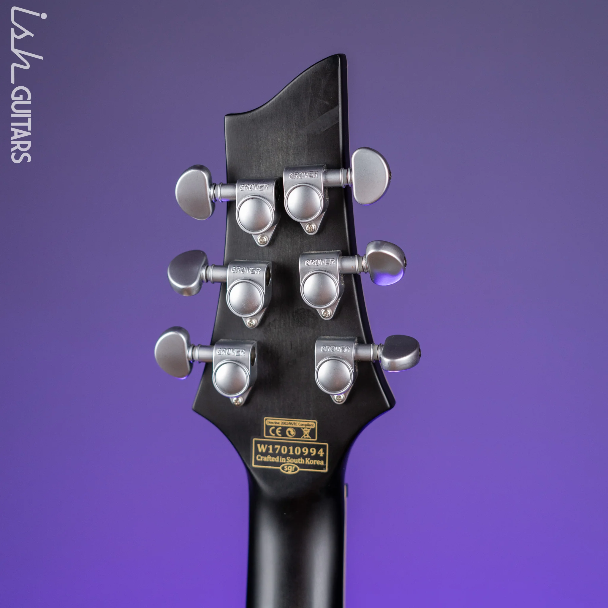 2017 Schecter C1 Platinum Satin Black Burst - Image 13
