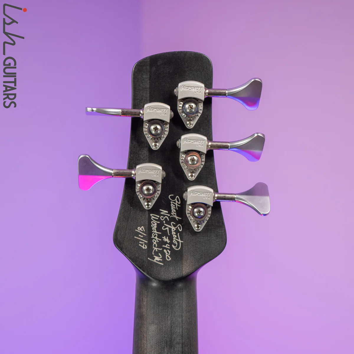2017 Spector NS-5 Fretless Black - Image 12