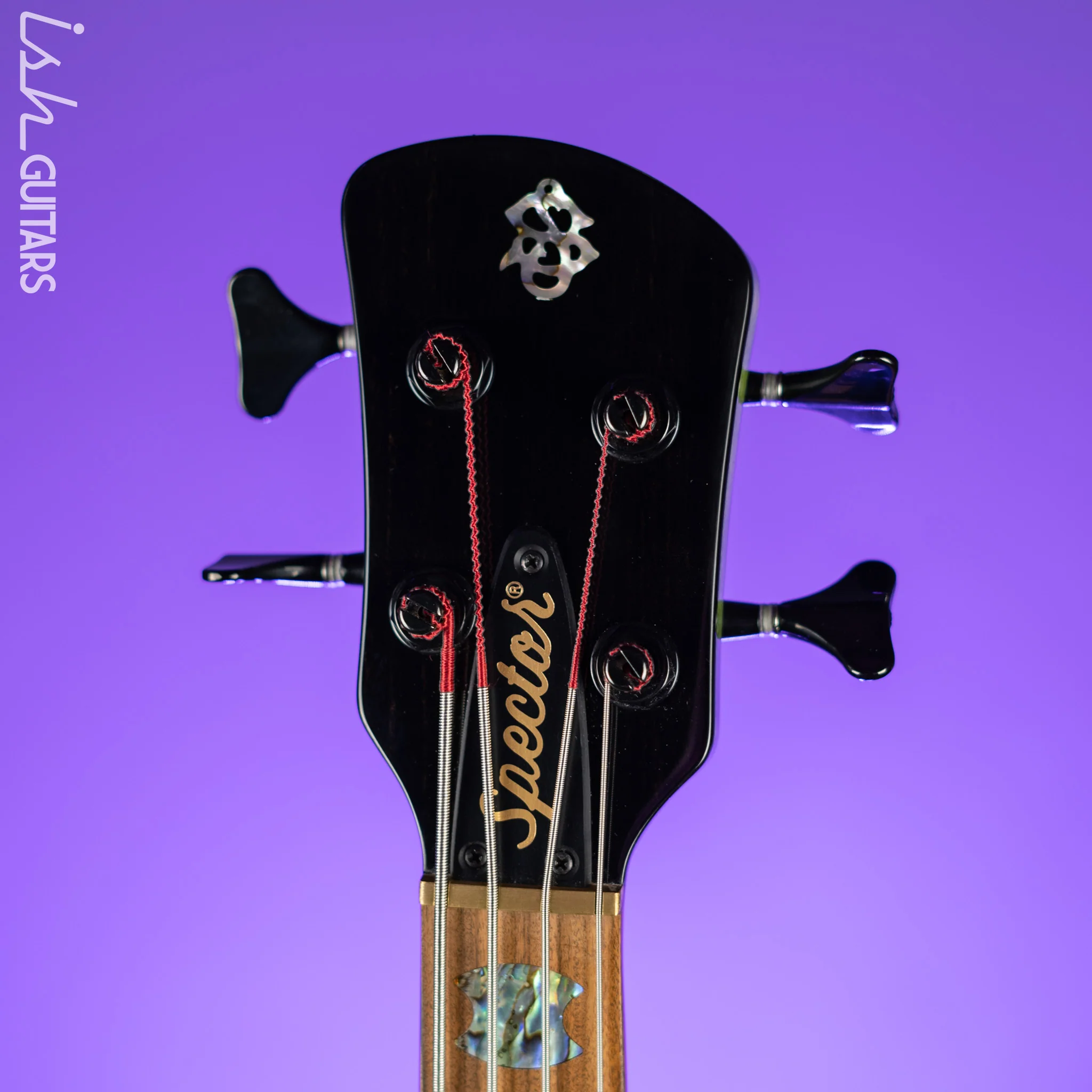 2017 Spector USA NS-4 Custom Algae Green Helium Redwood - Image 7