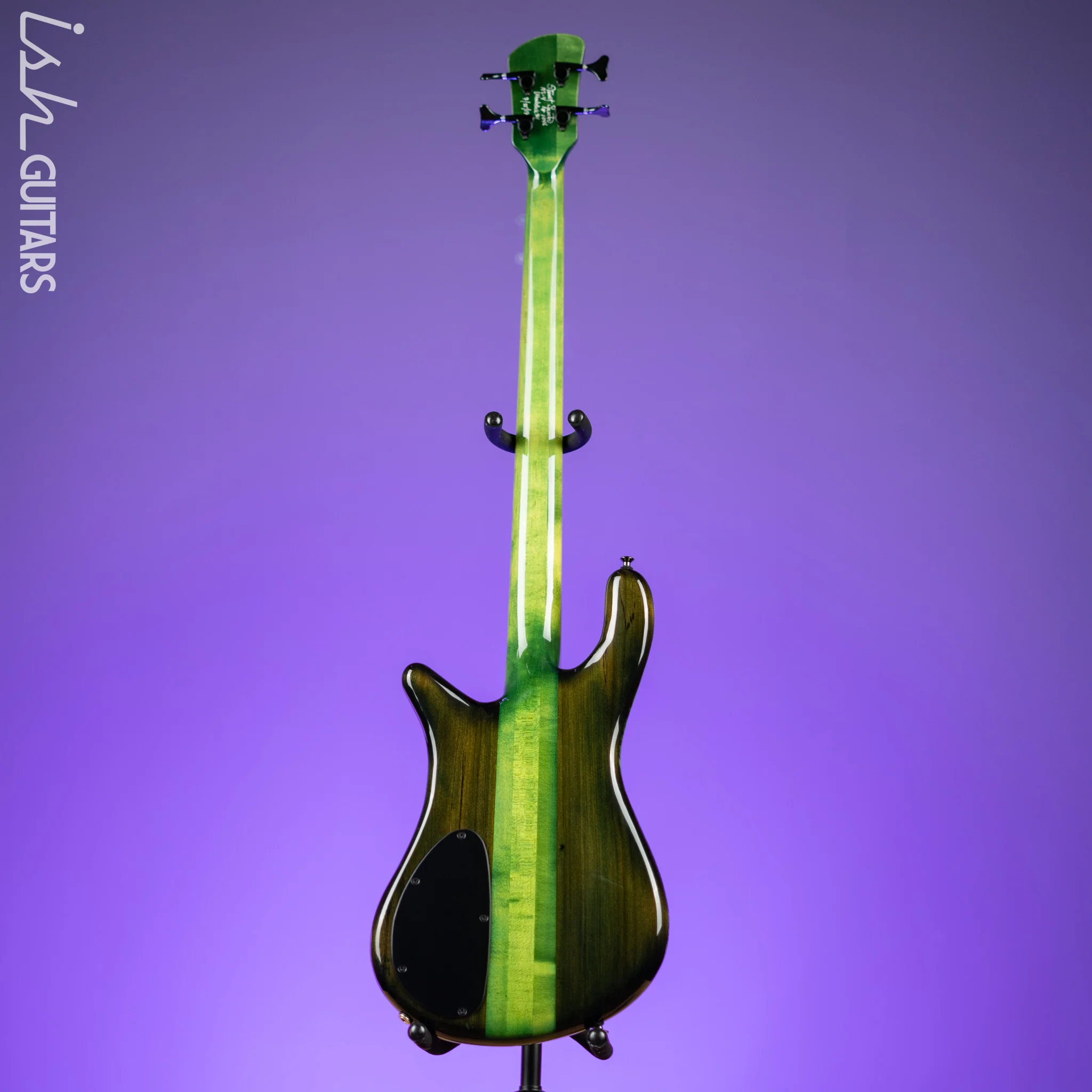 2017 Spector USA NS-4 Custom Algae Green Helium Redwood - Image 8