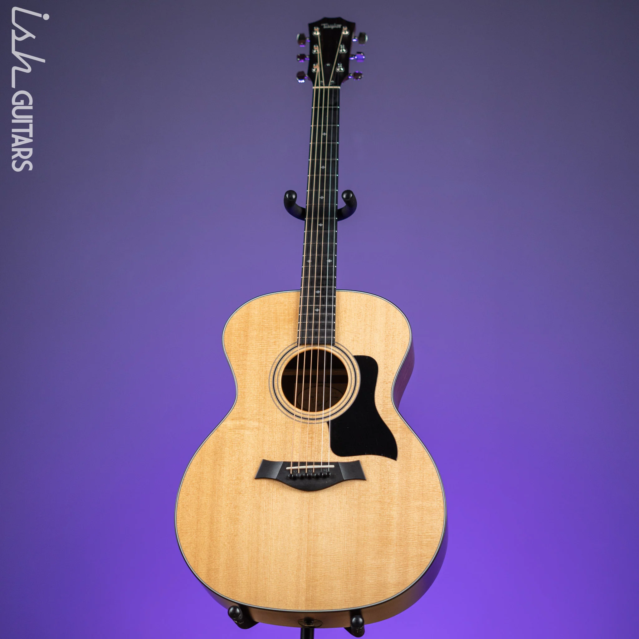 2017 Taylor 314e Grand Auditorium Acoustic-Electric Guitar Natural - Image 2