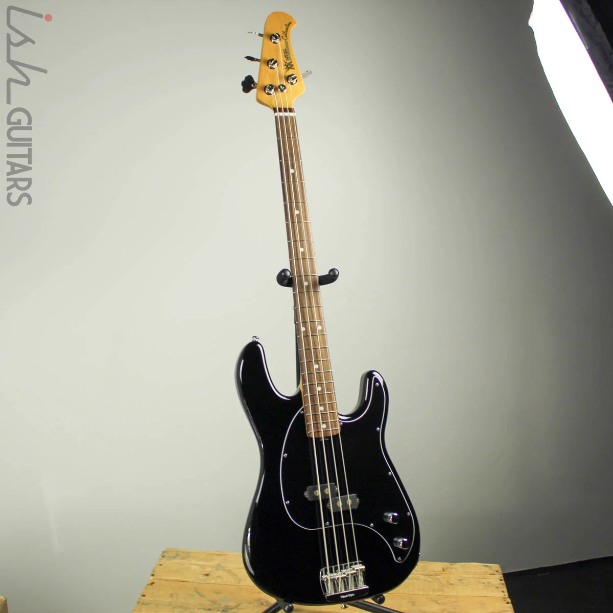 2016 Ernie Ball Music Man Cutlass Bass Black - Image 2