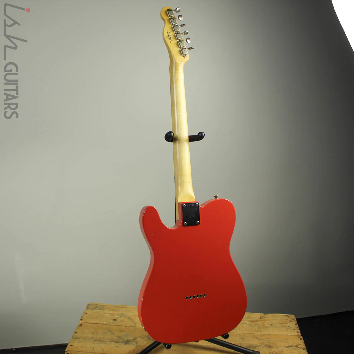 2018 Fender Custom Shop 1963 Telecaster Journeyman Fiesta Red Relic - Image 9