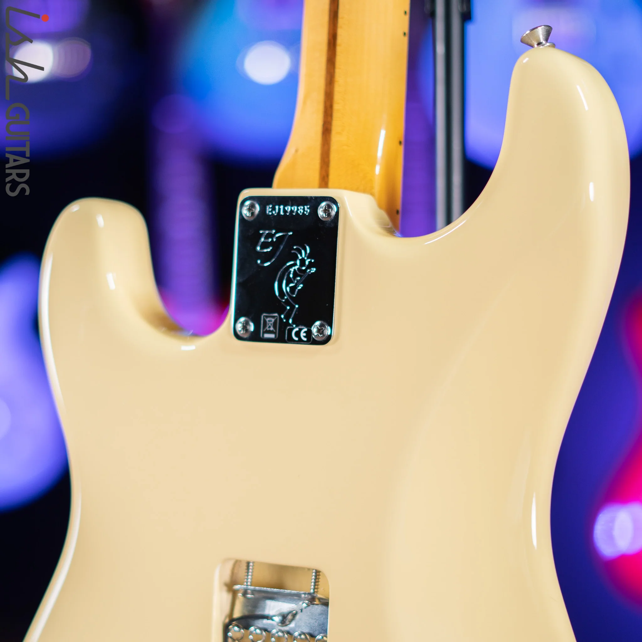 2018 Fender Eric Johnson Thinline Strat Vintage White - Image 10