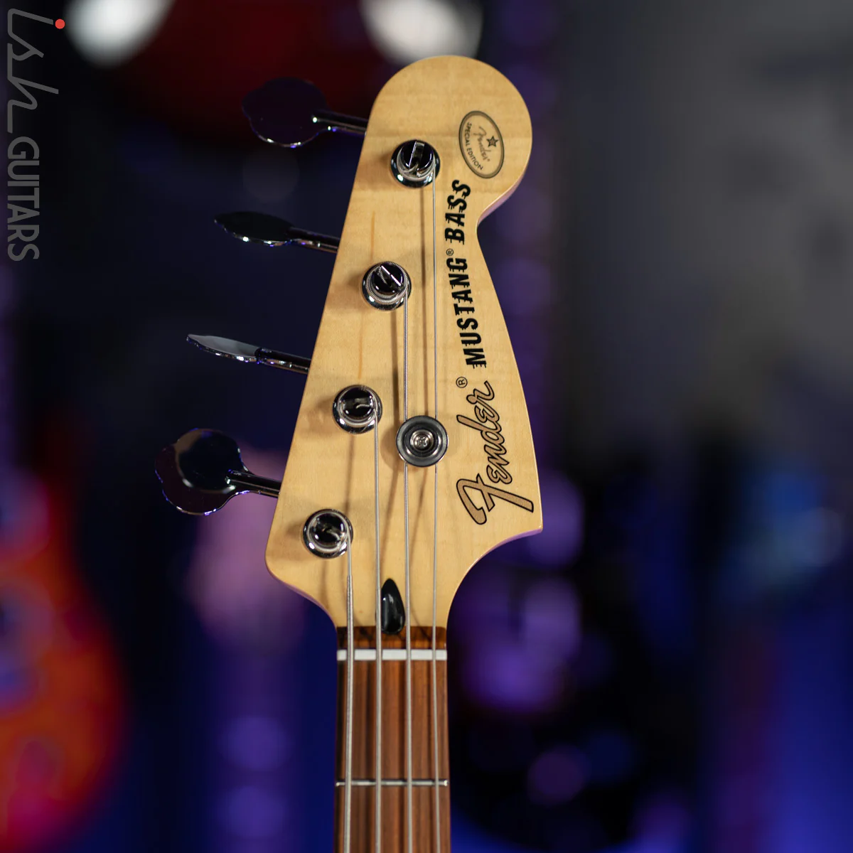 2018 Fender Mustang Bass Seafoam Green PJ Special Edition - Image 7
