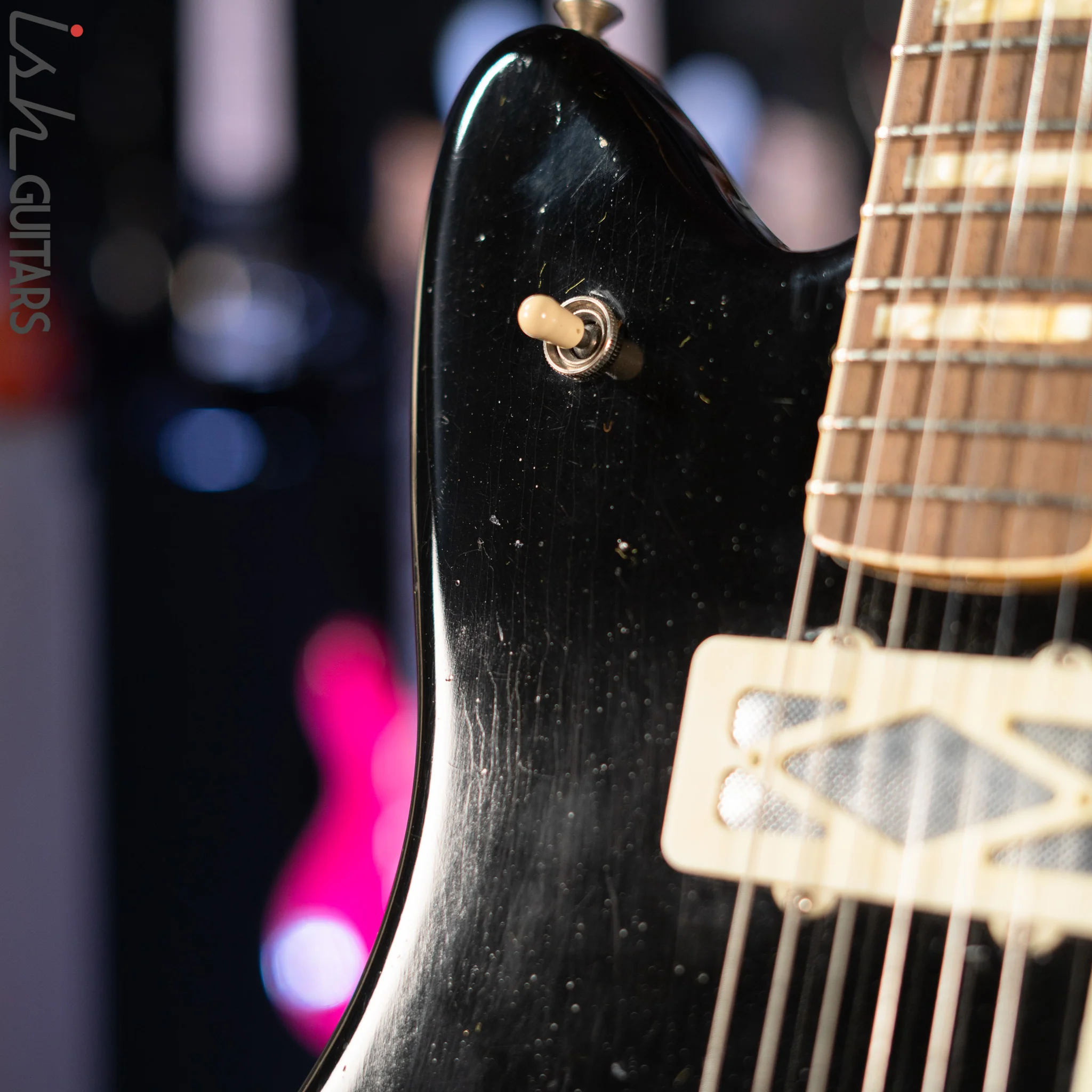 2018 Fender Tuxedo Jazzmaster Journeyman Special Edition NAMM Tuxedo Black - Image 4