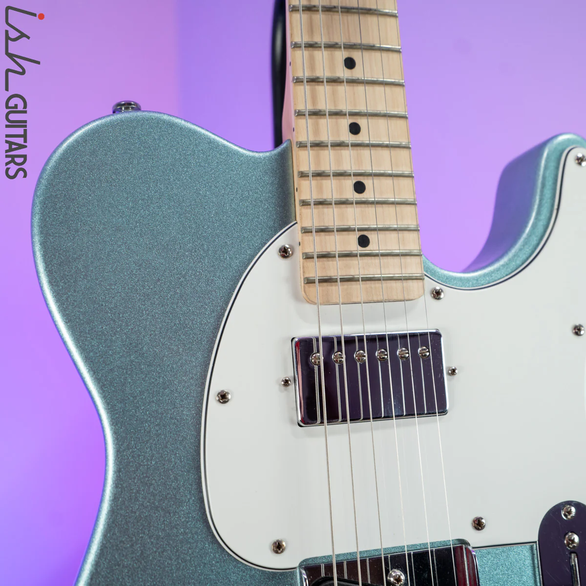 2018 G&L ASAT Classic BluesBoy Tribute Series Turquoise Mist - Image 3