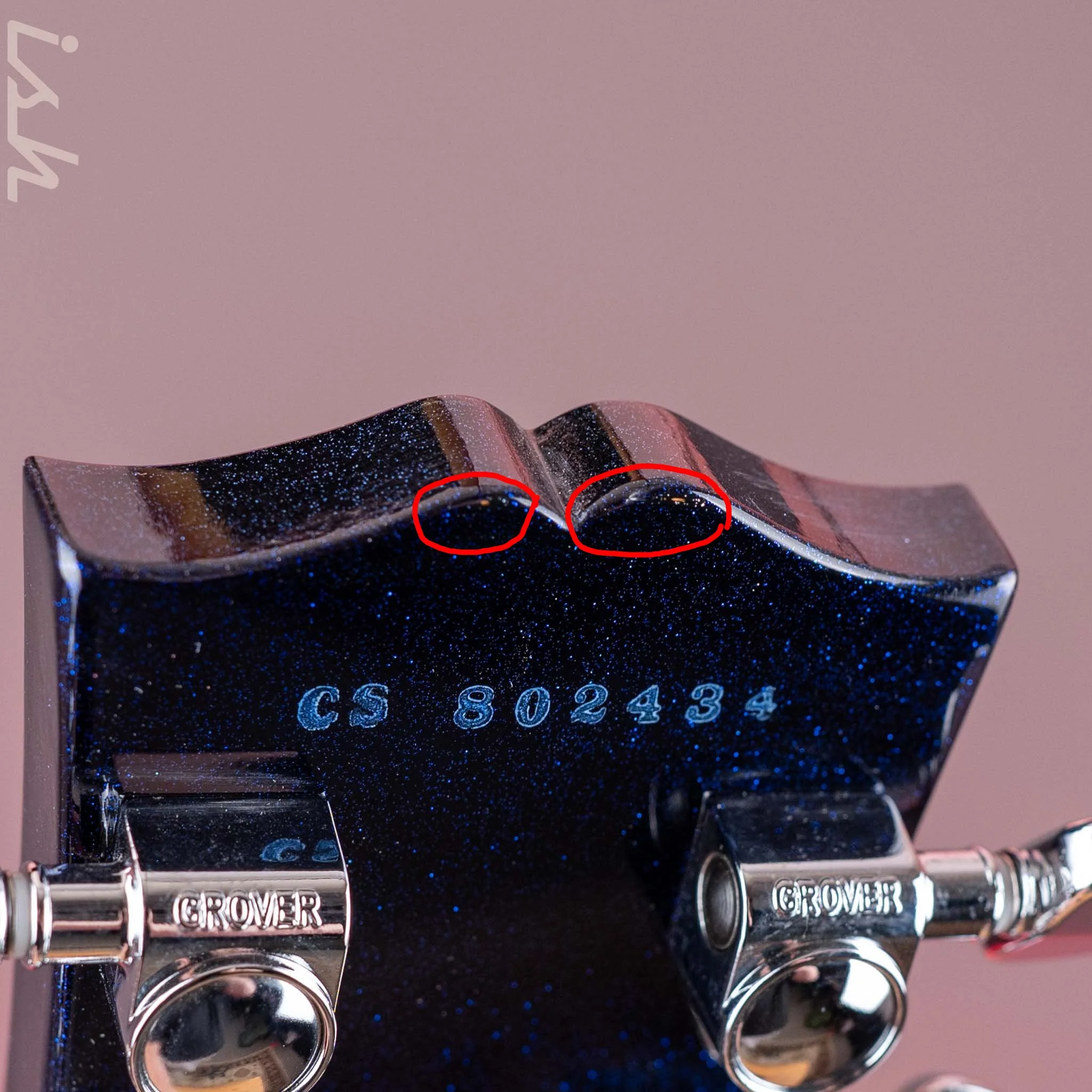 2018 Gibson Les Paul Custom Shop Standard P-90 Brunswick Blue Sparkle - Image 15