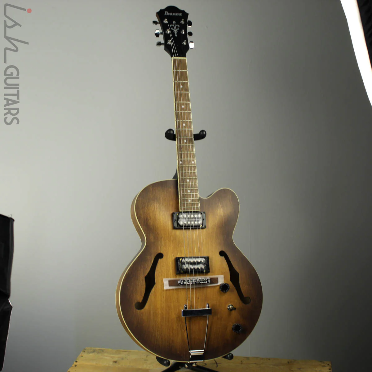 2018 Ibanez AF55 Artcore Hollowbody Electric Tobacco Flat - Image 2