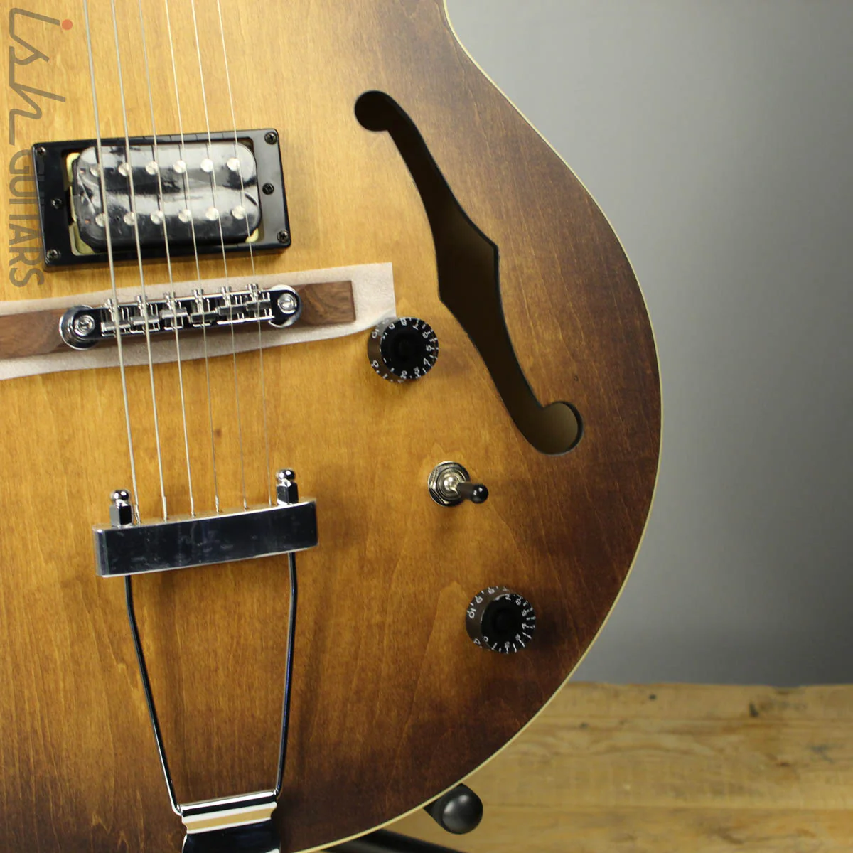 2018 Ibanez AF55 Artcore Hollowbody Electric Tobacco Flat - Image 4