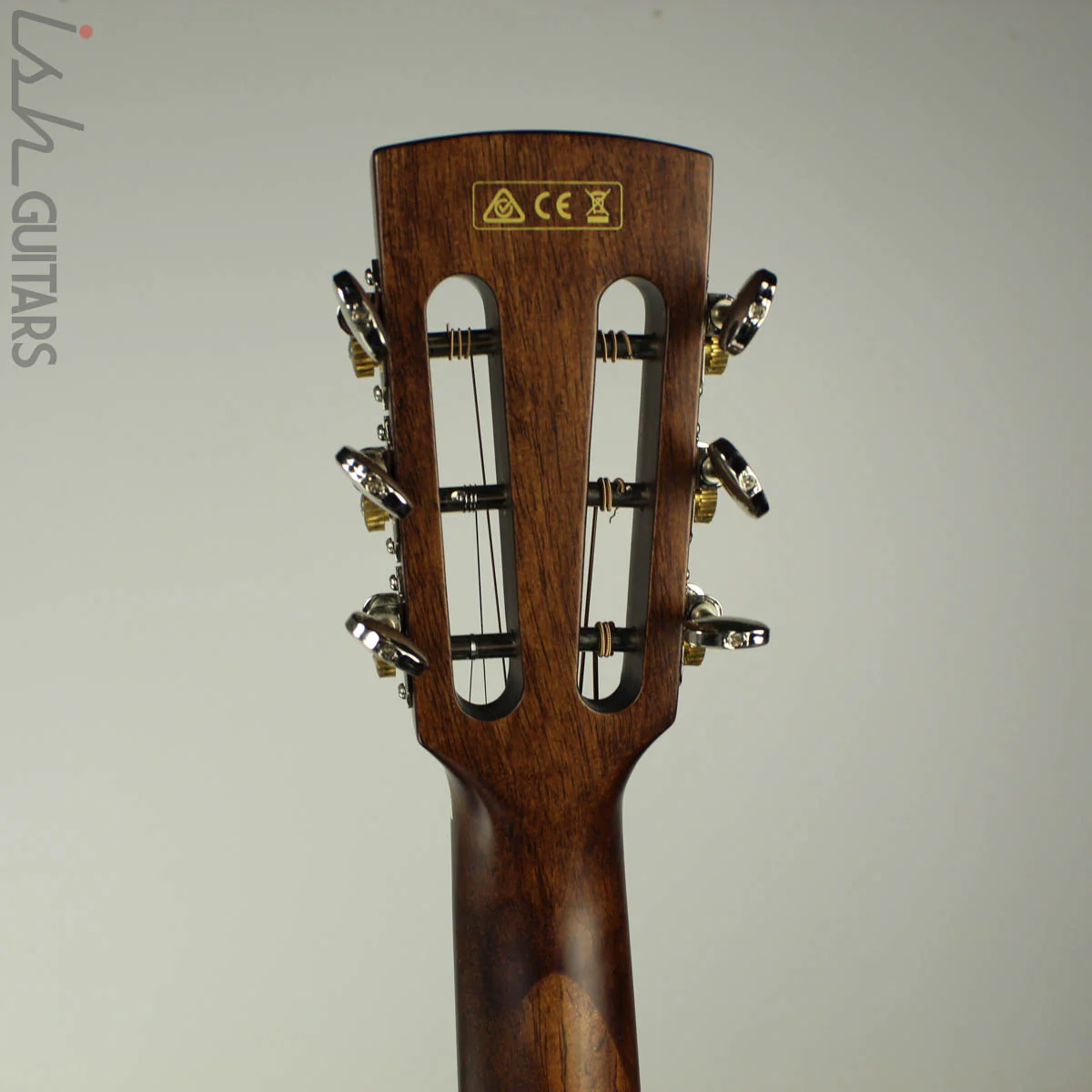 2018 Ibanez AVN9SPE-NT Thermo Aged Parlor Acoustic-Electric Guitar Natural - Image 10