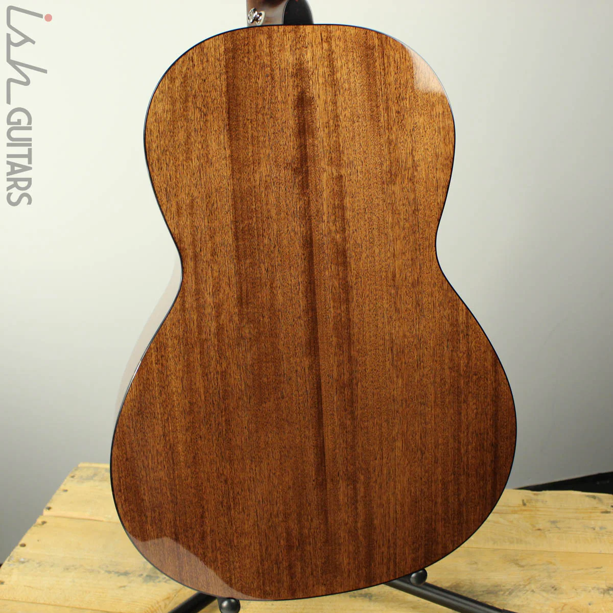 2018 Ibanez AVN9SPE-NT Thermo Aged Parlor Acoustic-Electric Guitar Natural - Image 8
