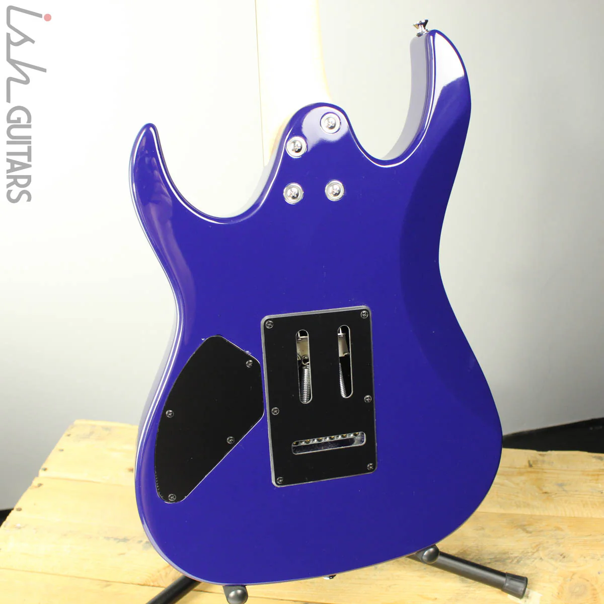 2018 Ibanez Gio GRX70QA Transparent Blue Burst - Image 7