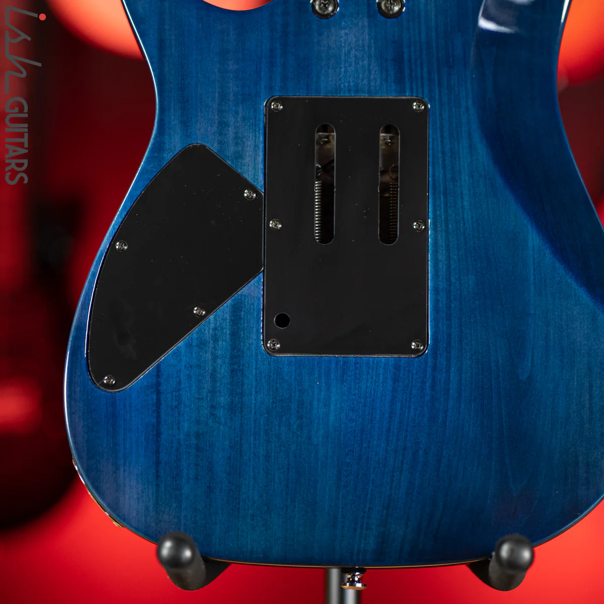 2018 Ibanez RG4EXFM1 Transparent Blue - Image 12