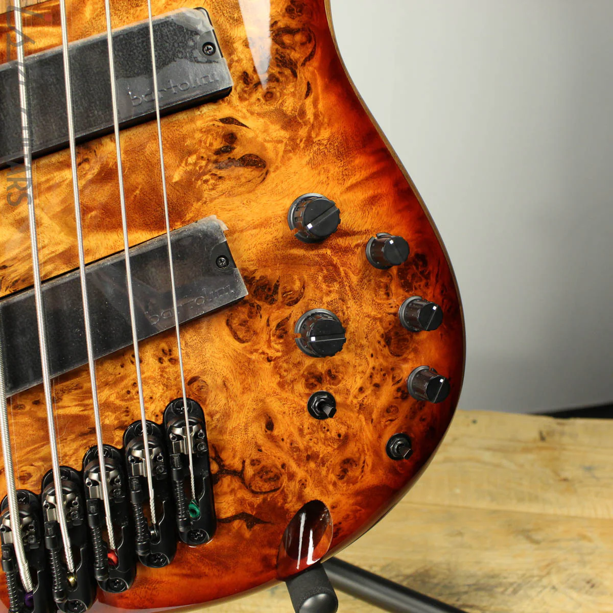 2018 Ibanez SRMS805BTT Brown Topaz Burst - Image 4